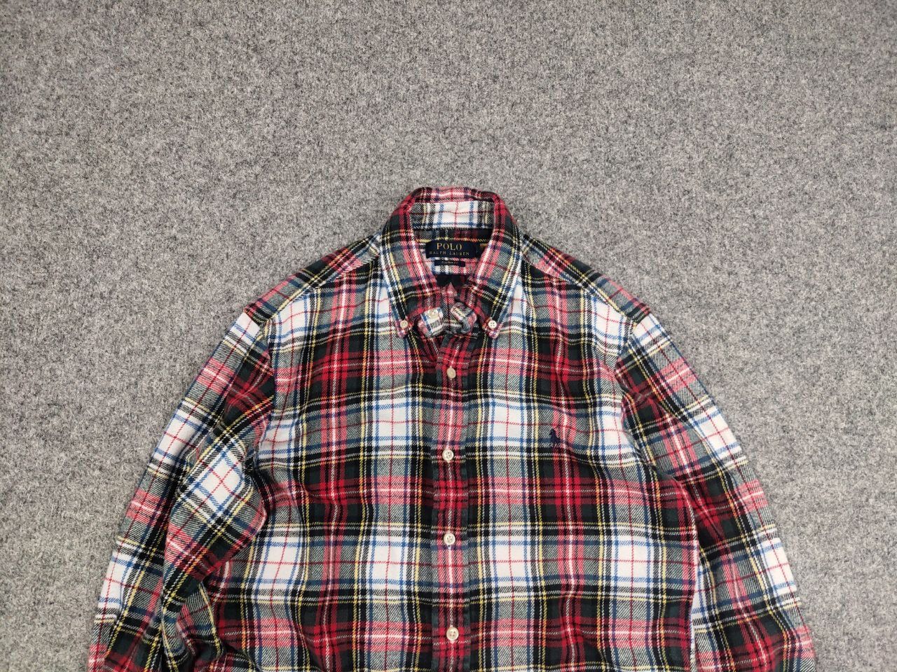 Polo Ralph Lauren Vintage Polo Ralph Lauren Flannel Shirt Y2K Style Custom fit Size US S / EU 44-46 / 1 - 9 Thumbnail