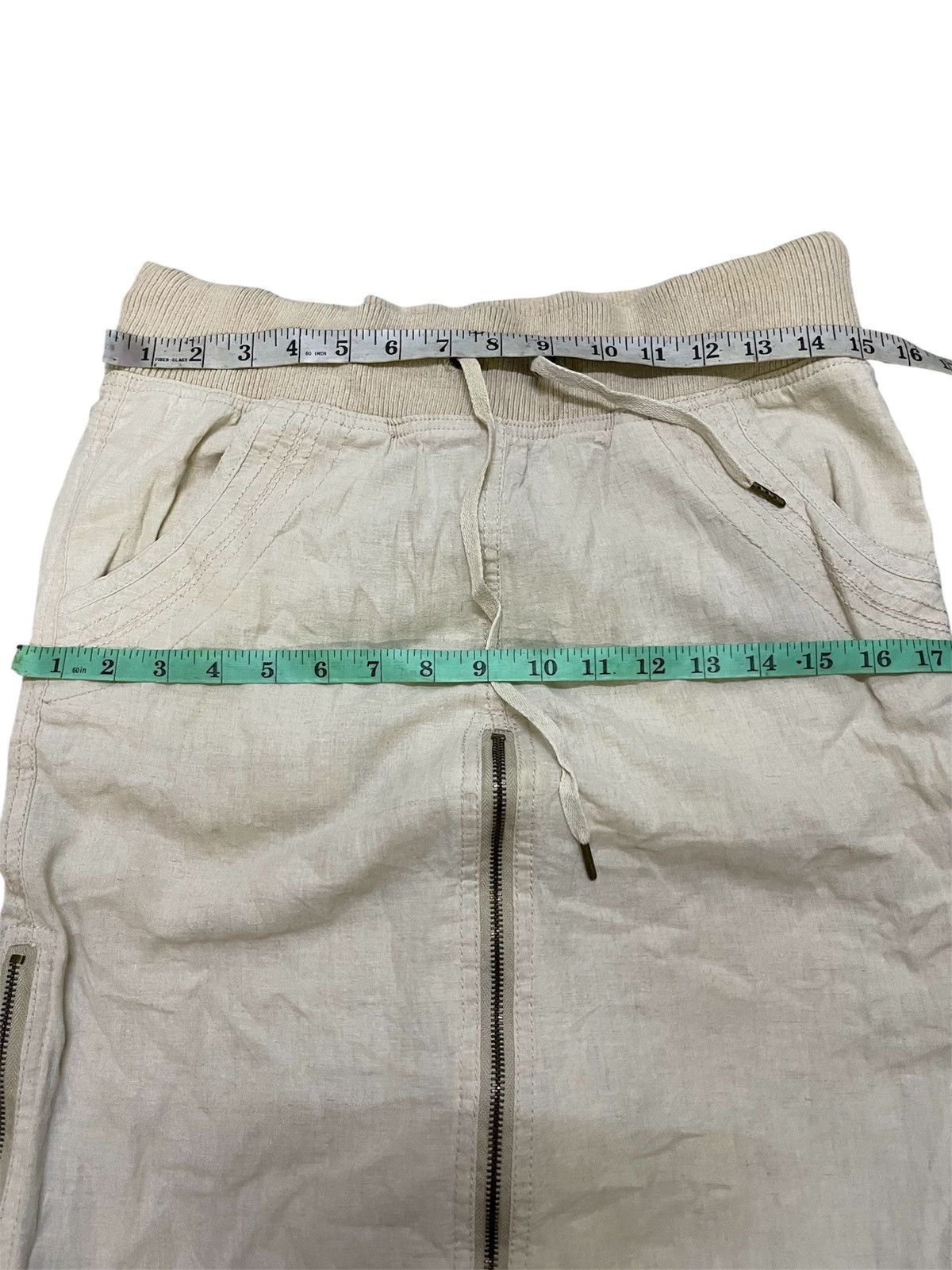 Japanese Brand If Six Was Nine x G.O.A Multi-Zip Maxi Skrit Size 31" - 14 Thumbnail