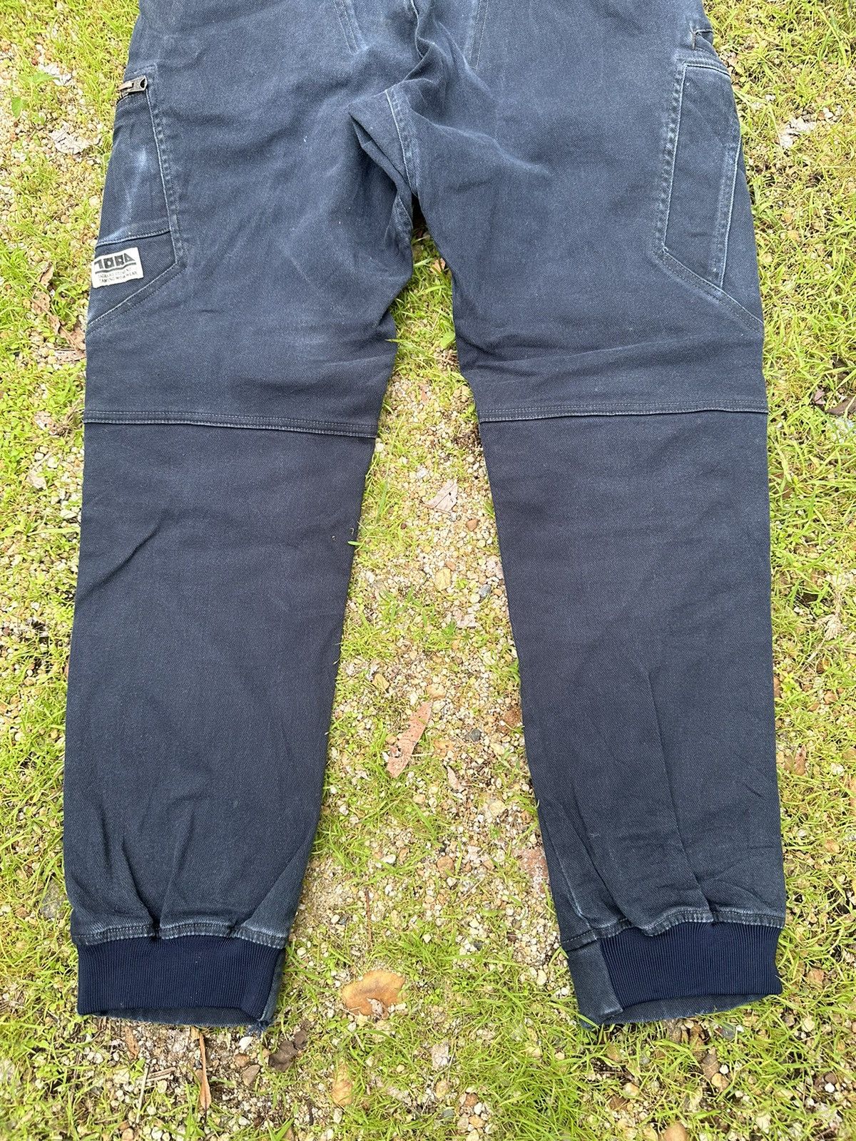 Beauty Beast VINTAGE DOUBLE KNEE TORAICHI JAPAN FADED BIKERS PANTS Size US 32 / EU 48 - 14 Thumbnail
