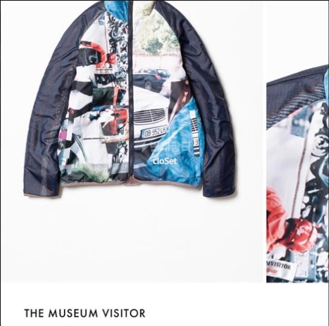 Other The Museum Visitor Reversible Fleece Jacket Navy Size S / US 4 / IT 40 - 4 Thumbnail