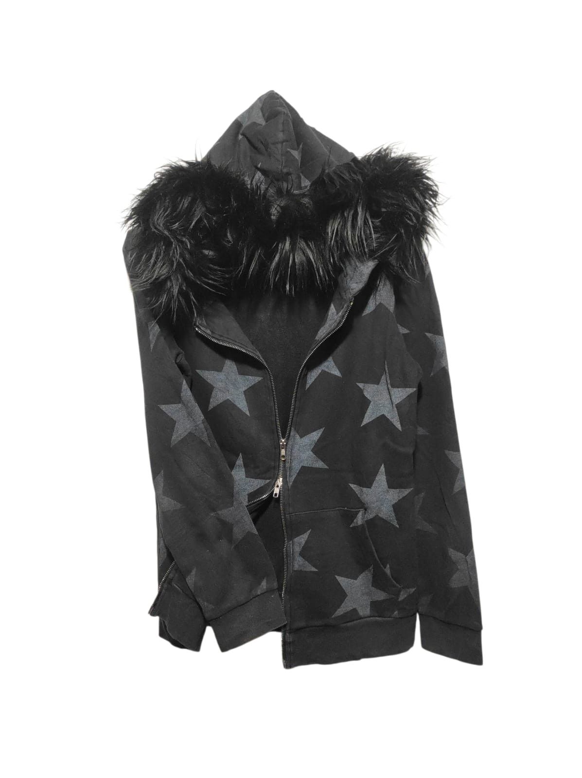 Hysteric Glamour Miniera Star Double Zipper Fur Hoodie i6w9 Lgb Style Size US S / EU 44-46 / 1 - 1 Thumbnail