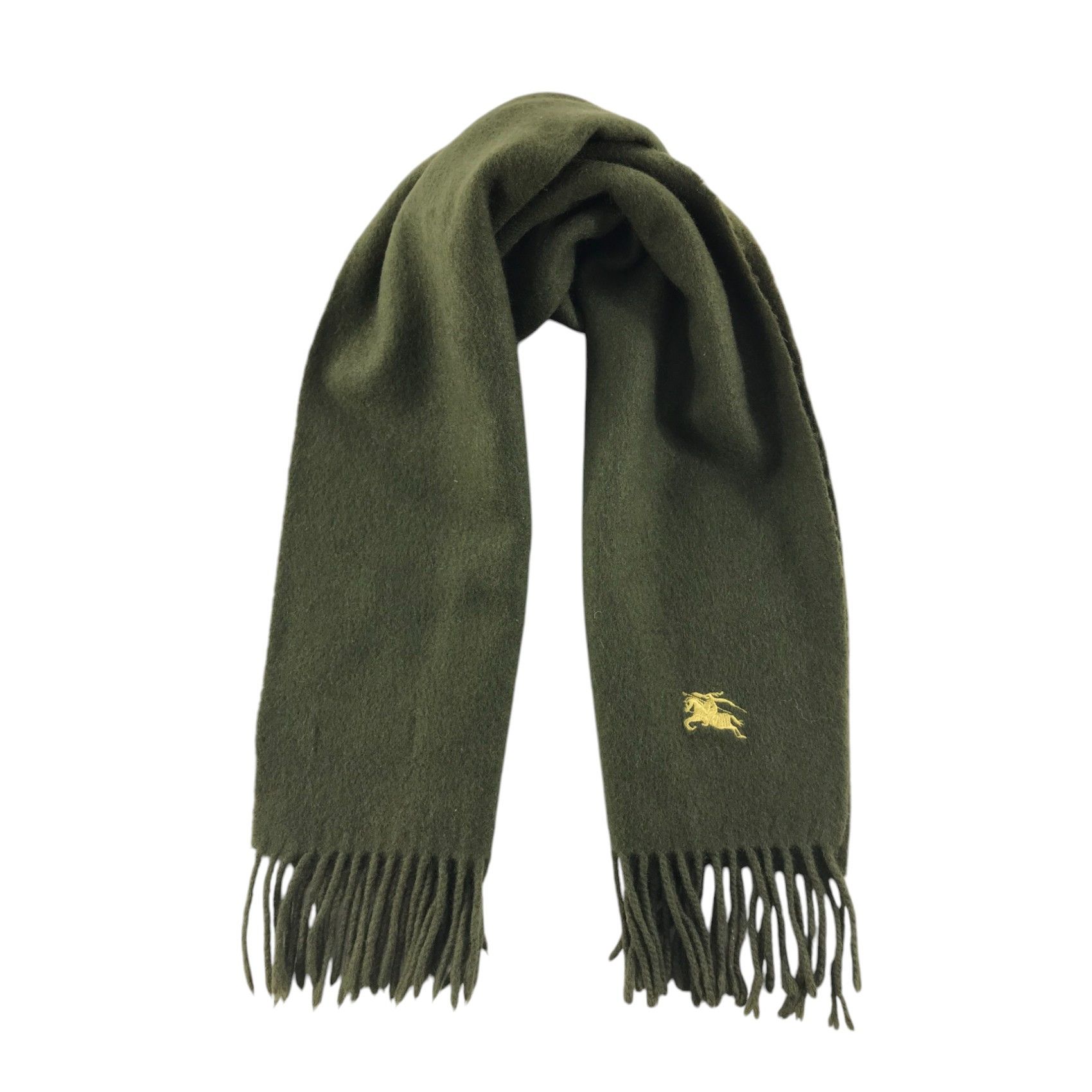 Burberry × Vintage Burberry Scarf / Muffler / Neckwear - WW2830 Size ONE SIZE - 1 Thumbnail