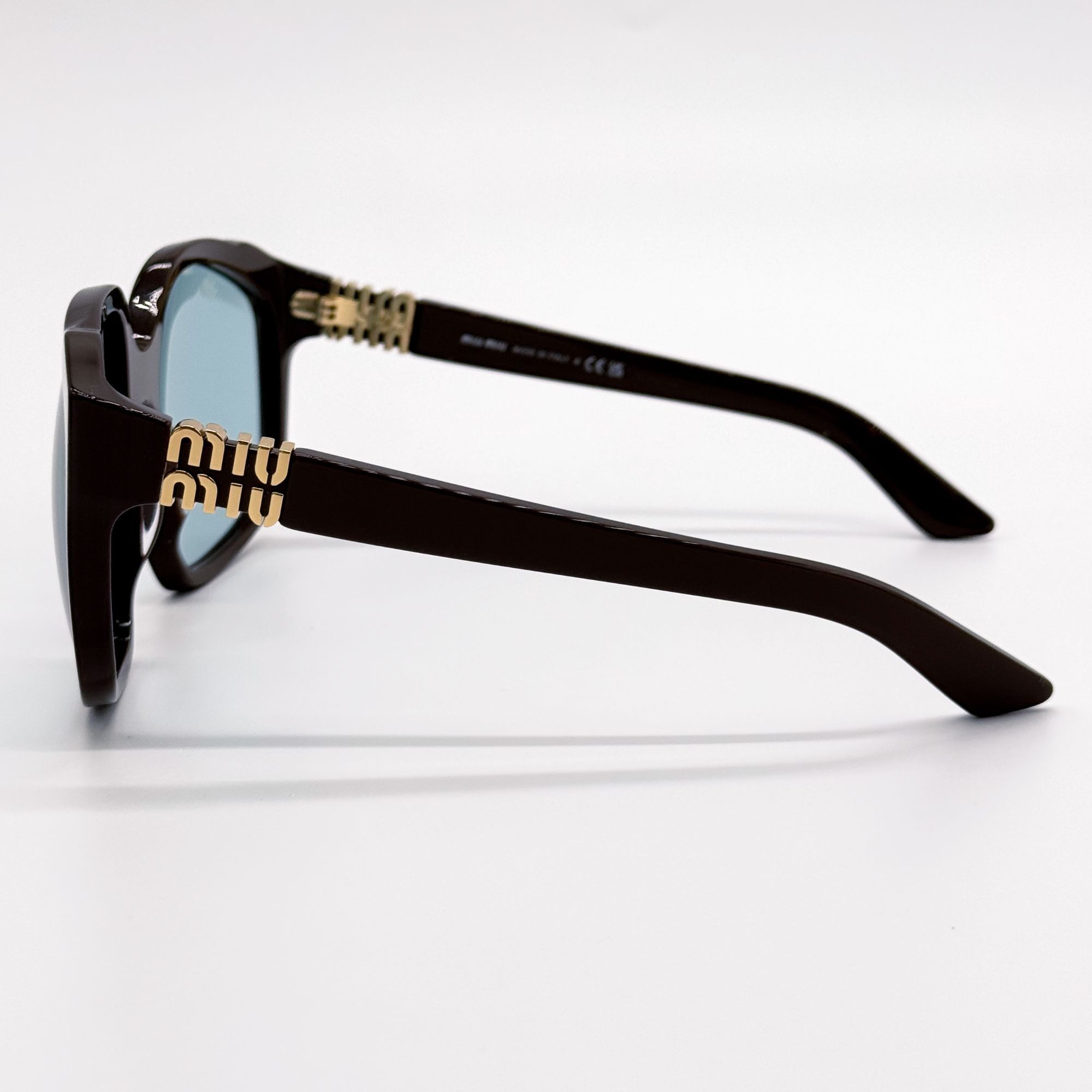 Miu Miu NEW MIU MIU SUNGLASSES MUA07S 24D20R BROWN MU A07S, SMU A07 Size ONE SIZE - 7 Thumbnail