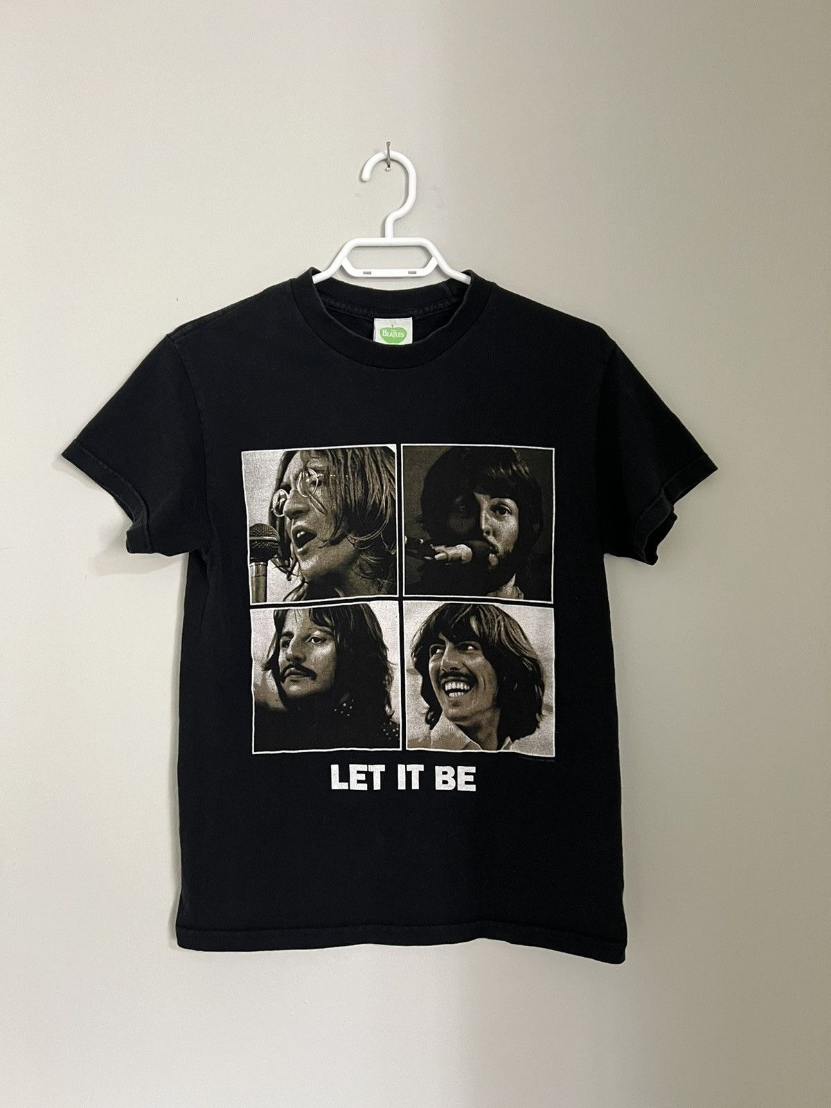 Vintage Vintage The Beatles Let It Be Double Sided Apple Corps Size US S / EU 44-46 / 1 - 1 Thumbnail