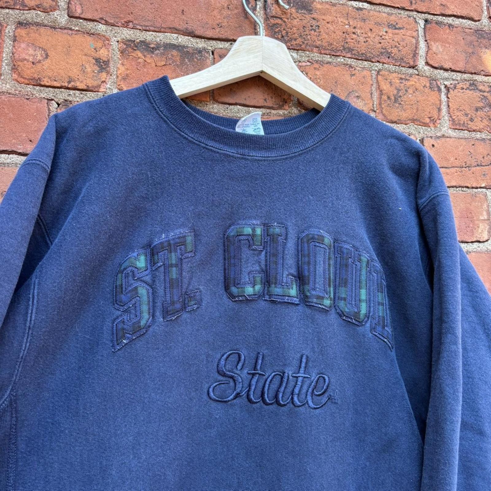 Champion vintage St. Cloud state champion reverse weave sweatshirt Size US XXL / EU 58 / 5 - 2 Thumbnail