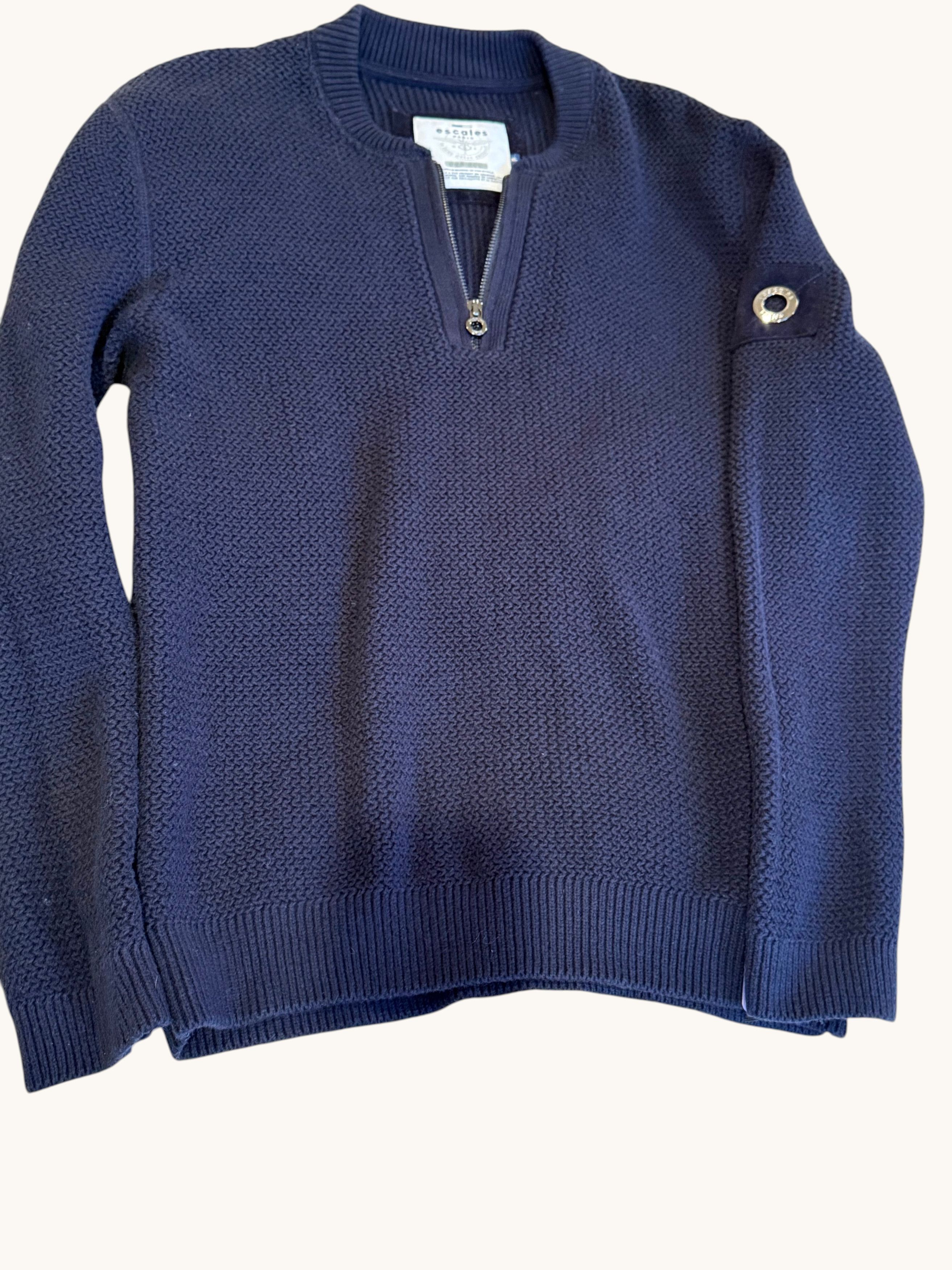 Other Escales Paris Limited Edition ¼ zip sweater Size US XL / EU 56 / 4 - 4 Thumbnail