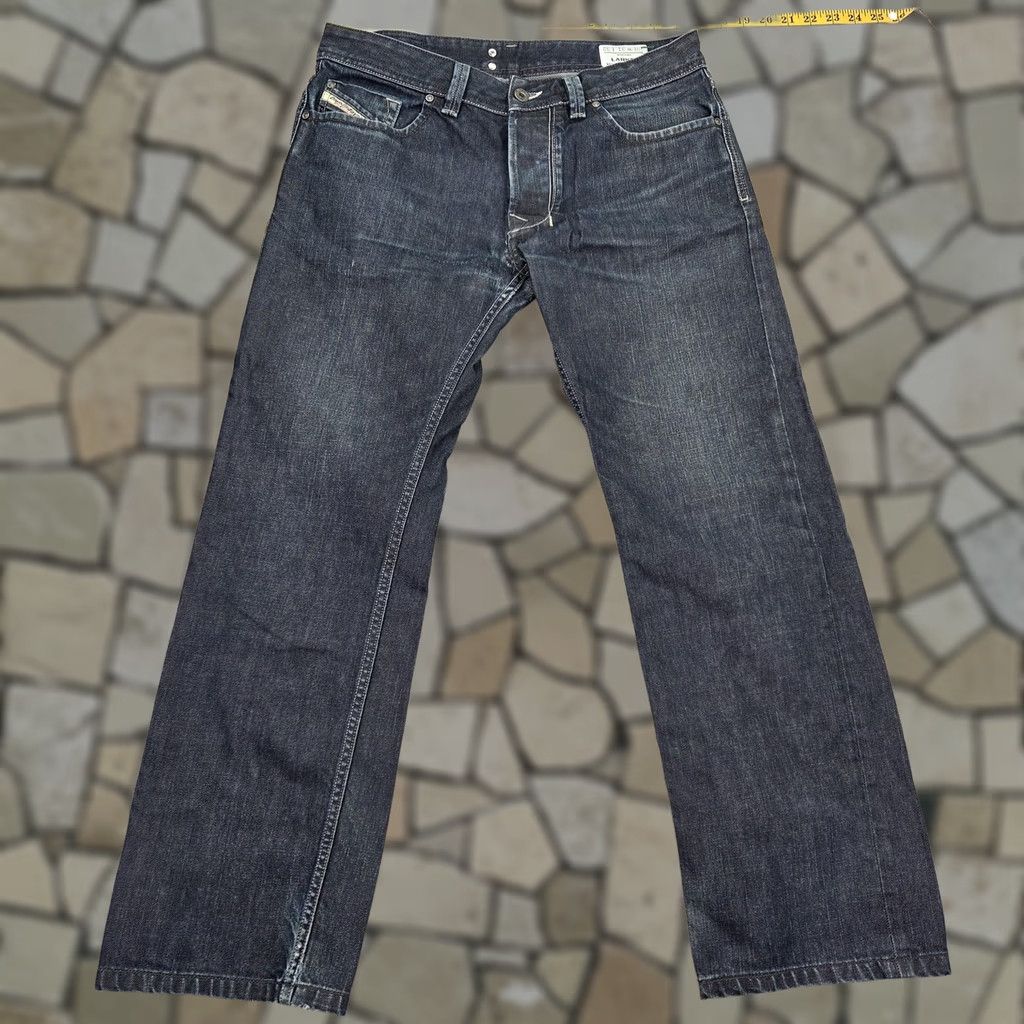Diesel Diesel Larkee Jeans Mens 32x29 Blue Straight Button Fly Distressed 0088Z Vintage No Size US 32 / EU 48 - 1 Thumbnail
