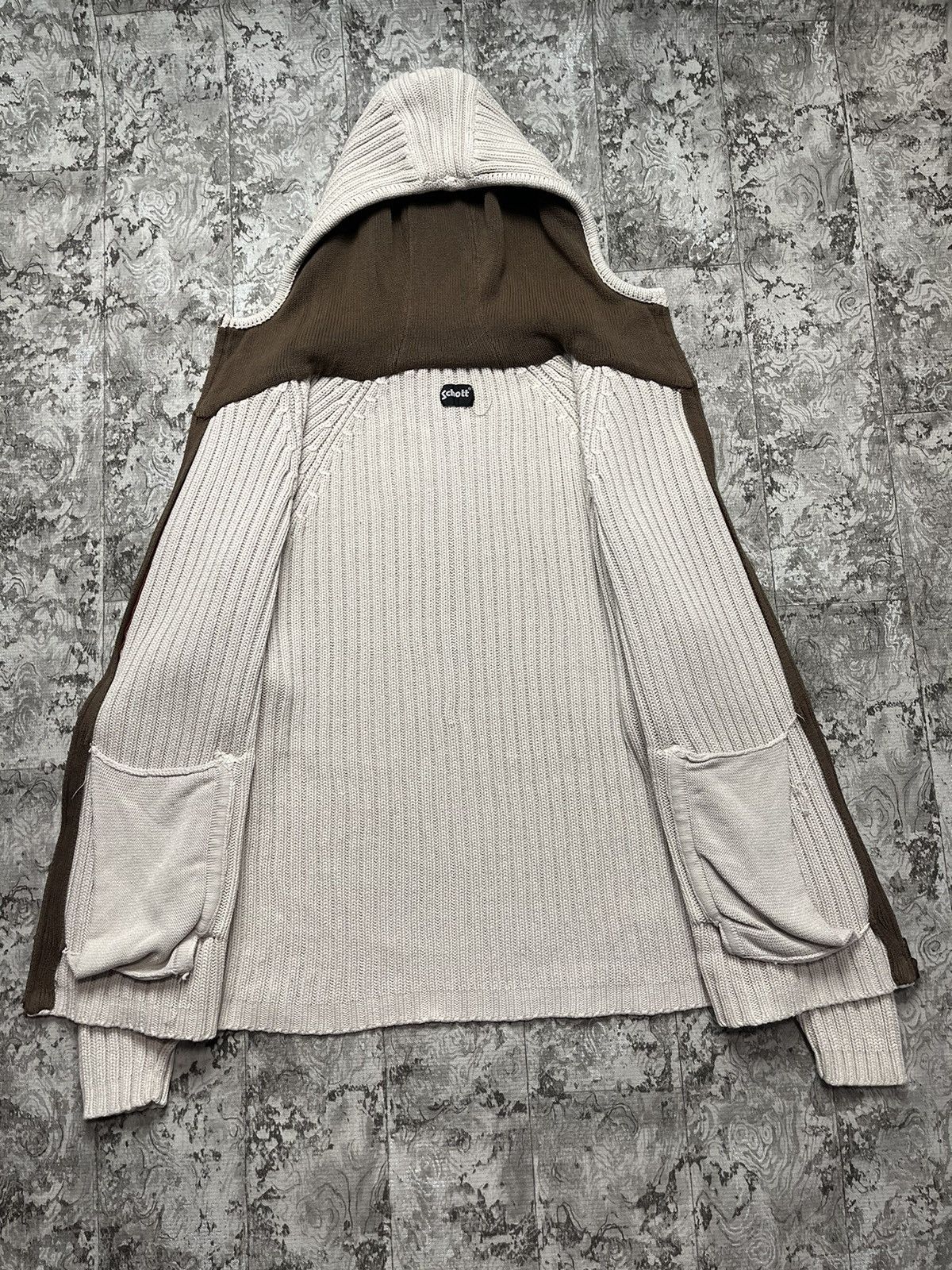 Schott Vintage Schott Zip Hoodie 90s Jacket Stripe Size XI Men's Size US XL / EU 56 / 4 - 8 Thumbnail