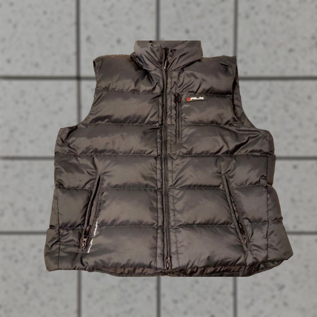 Ralph Lauren Ralph Lauren RLX Vest Puffer Full Zip 2XL Black Goose Down Mens Polo Jacket Style Down Fill Zip Vest Mens Size US XXL / EU 58 / 5 - 1 Thumbnail