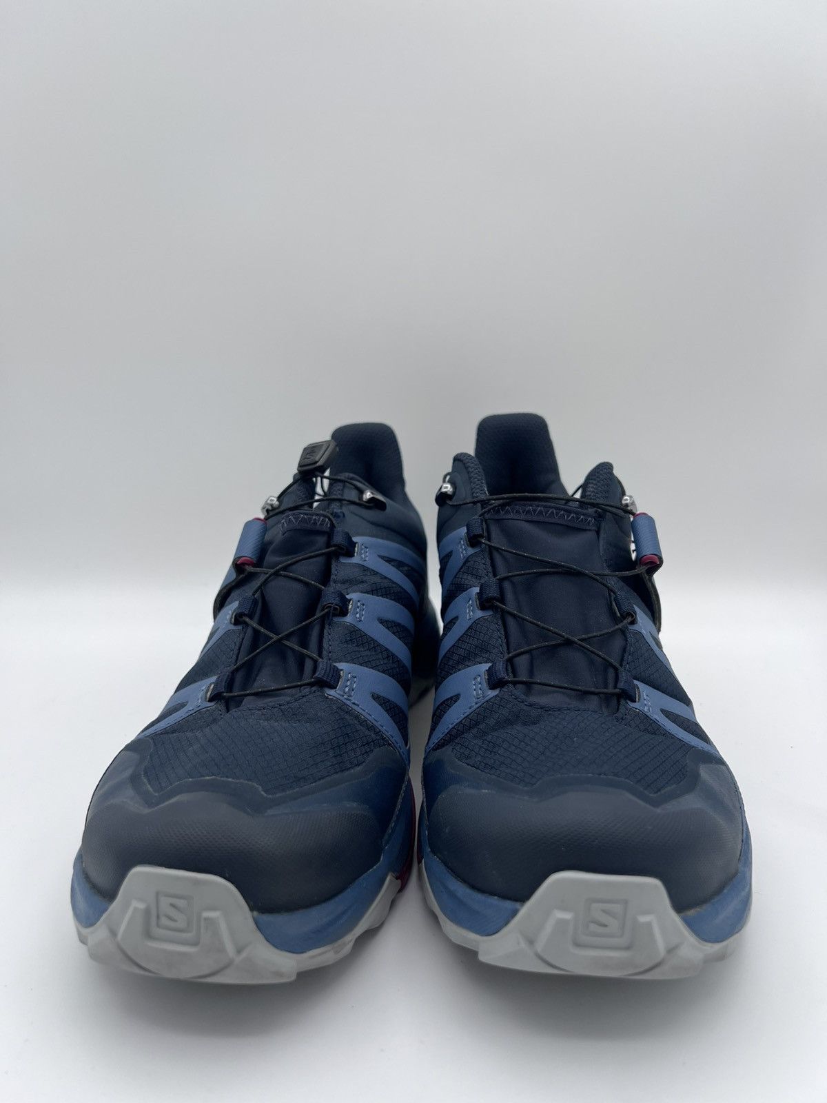 Salomon Salomon X Men's Ultra 4 Gore-TEX Hiking Shoes Carbon/Bering Size US 10 / EU 43 - 2 Thumbnail