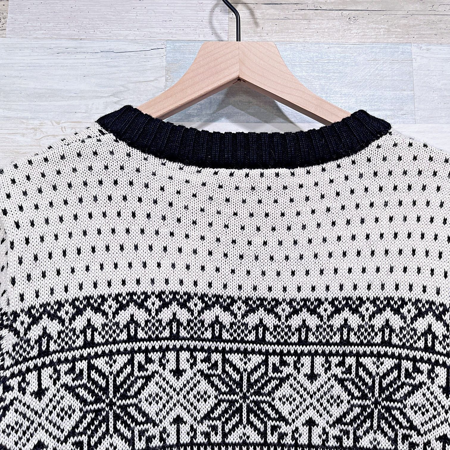 Vintage NORWEAR Vintage Wool Nordic Full Zip Ski Sweater Women Large Size L / US 10 / IT 46 - 5 Thumbnail