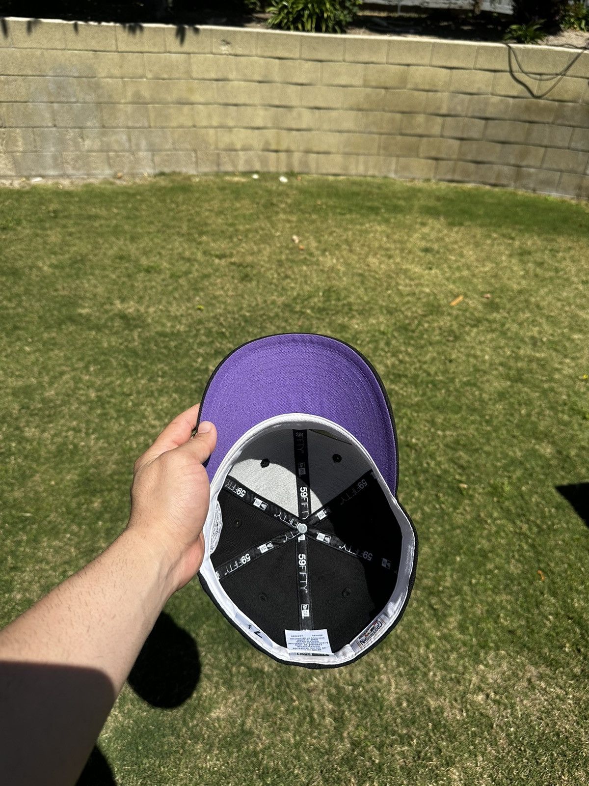 Hat Club × New Era Hat Club LA Dodgers purple and black fitted 7 1/2 Size ONE SIZE - 4 Thumbnail