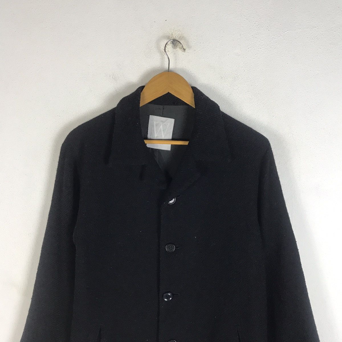 Yohji Yamamoto Yohji Yamamoto WORKSHOP Minimal Black Avant Garde Jacket Size US M / EU 48-50 / 2 - 4 Thumbnail