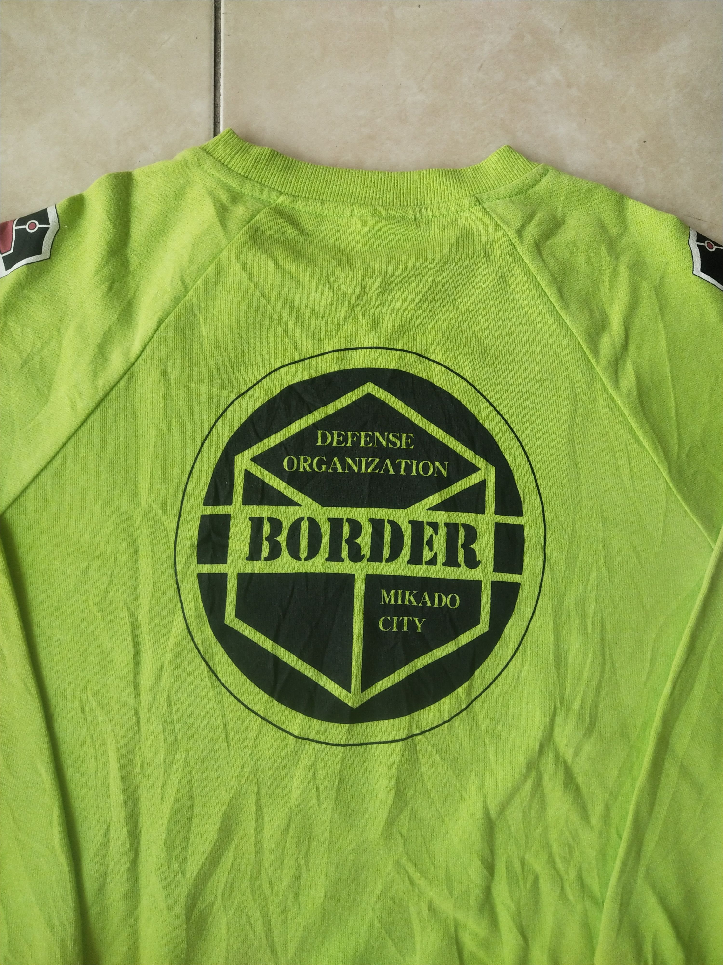 Anime World Trigger Border Mikado City Sweatshirt Anime Crewneck Size US M / EU 48-50 / 2 - 5 Thumbnail