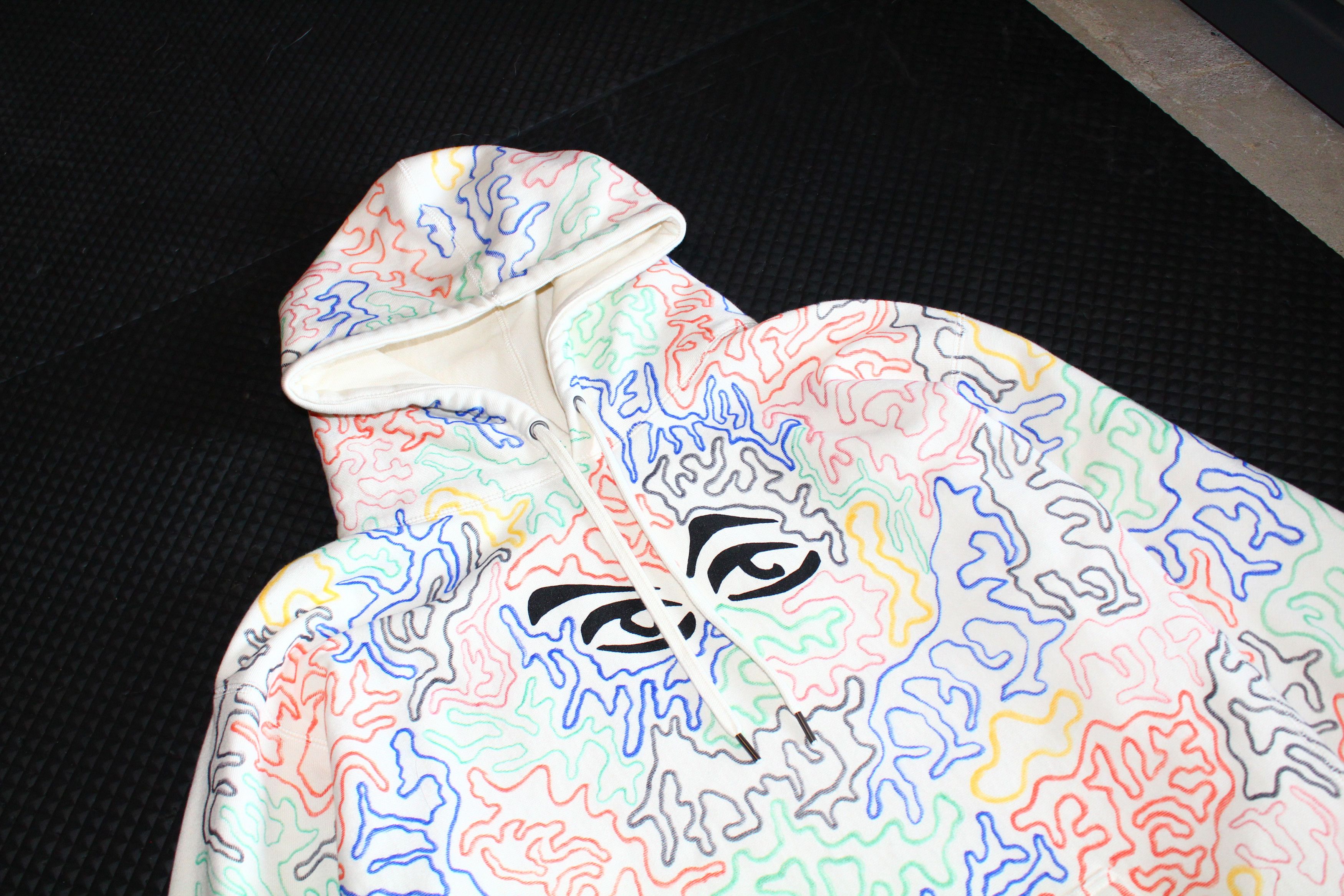 Japanese Brand LSD Camo Neighborhood Watch Hoodie Size US XL / EU 56 / 4 - 2 Thumbnail