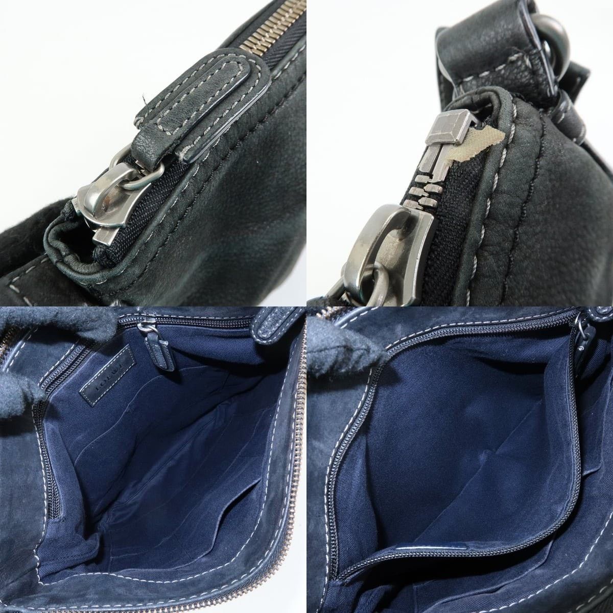 Loewe Loewe Anagram Calfskin Crossbody Bag Black Size ONE SIZE - 7 Thumbnail