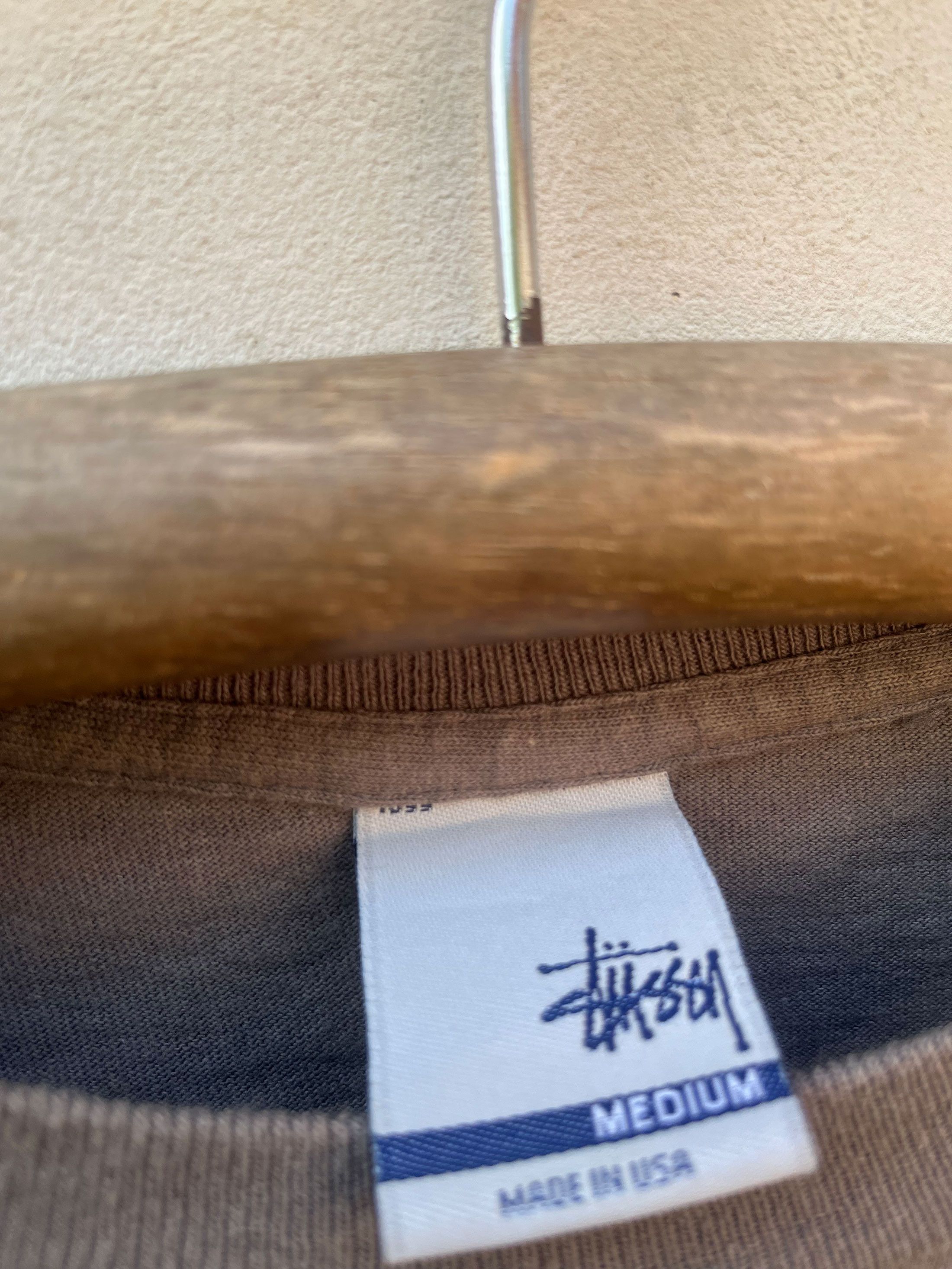 Stussy Vintage Stussy 90s Spell Out Single Stitching Size US M / EU 48-50 / 2 - 2 Thumbnail