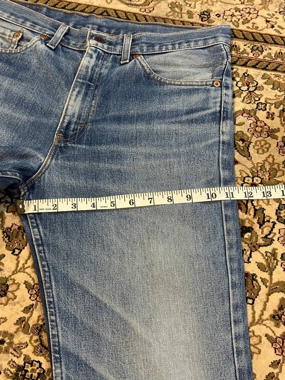 Levi's Vintage Clothing Rare Levi's 517 Y2K Bootcut Made in U.S.A.Well-Worn Patina. Size US 31 - 6 Thumbnail