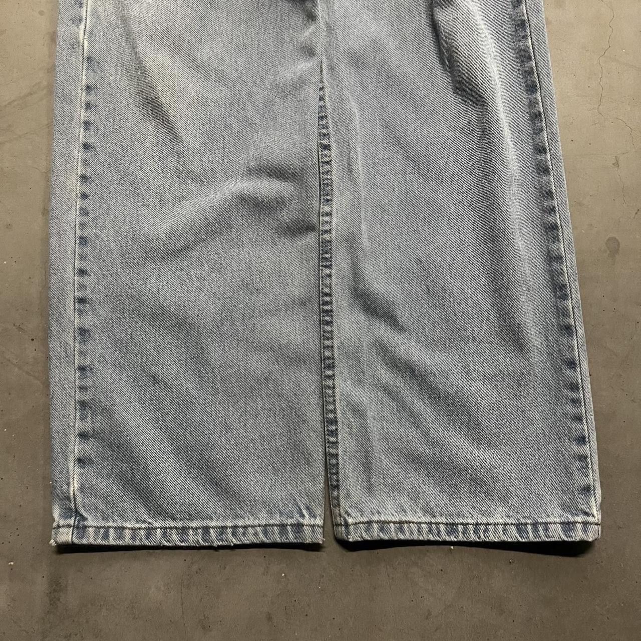 Vintage Crazy Vintage Y2K/2000s Super Baggy Wideleg Skater Style Light Blue Wash Denim Jeans! Size US 36 / EU 52 - 5 Thumbnail