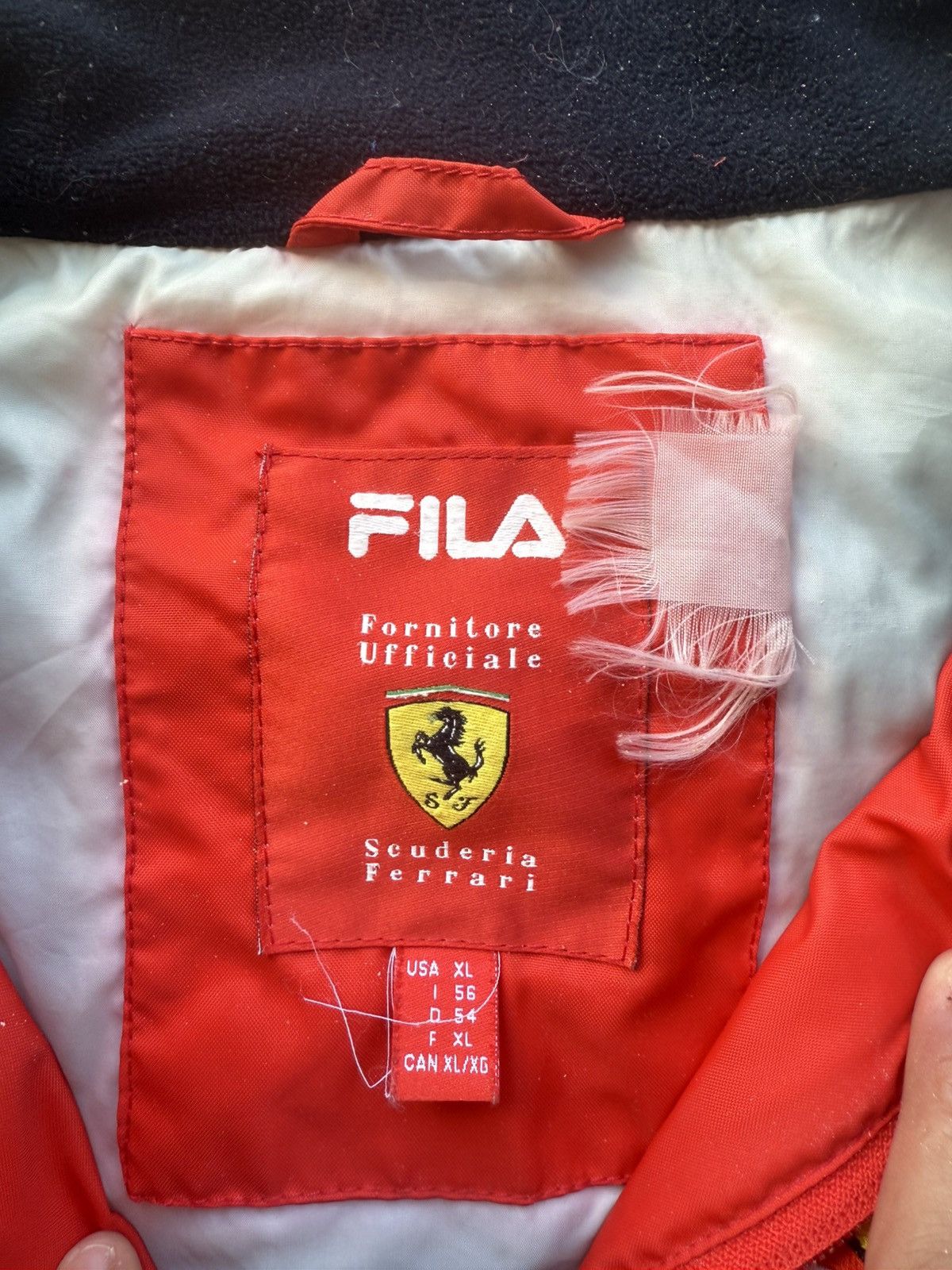 Formula 1 Vintage Formula 1 Ferrari Fila Vest F1 Rare Size US XL / EU 56 / 4 - 3 Thumbnail