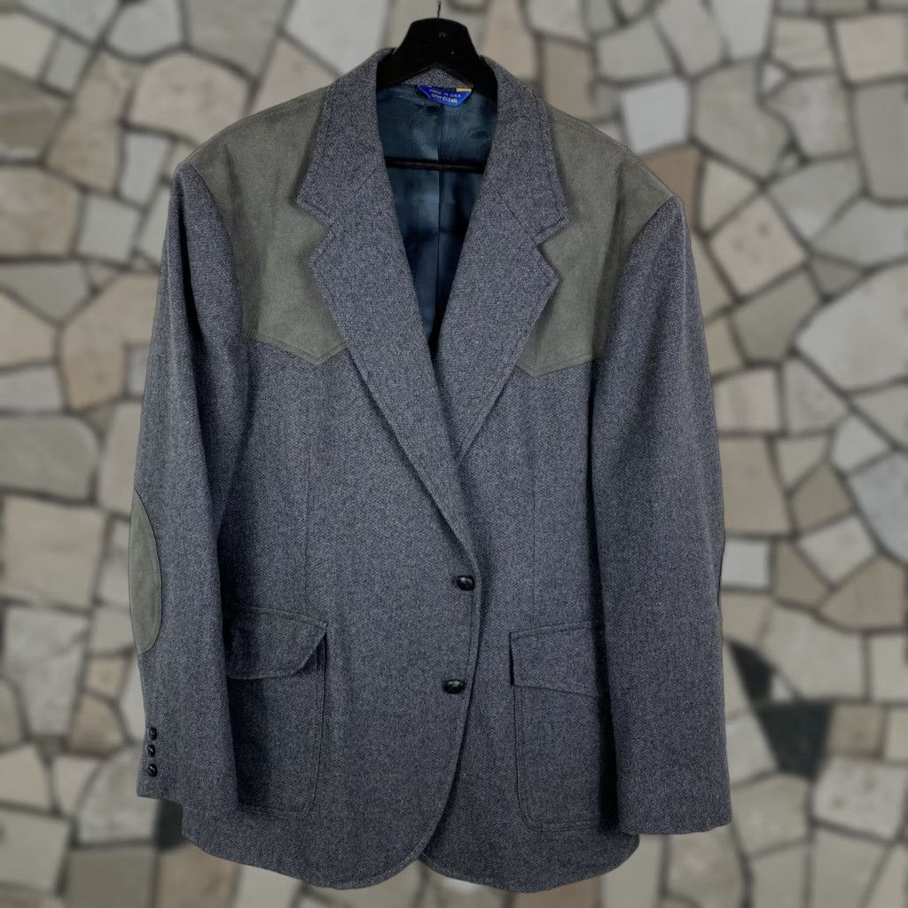 Vintage VINTAGE Pendleton Tweed Jacket Sportscoat Large 48 L size Mens Size US L / EU 52-54 / 3 - 1 Thumbnail