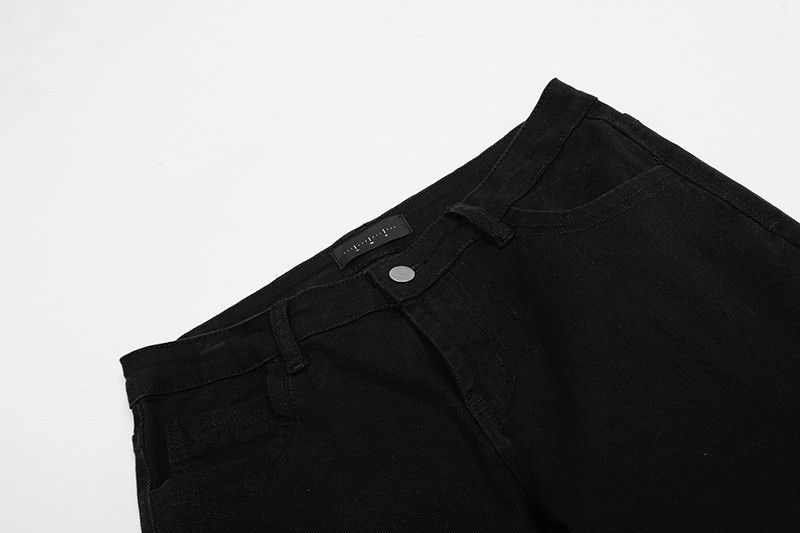 Jean American Vibe Men's High Street Flared Black Jeans Size US 32 / EU 48 - 3 Thumbnail