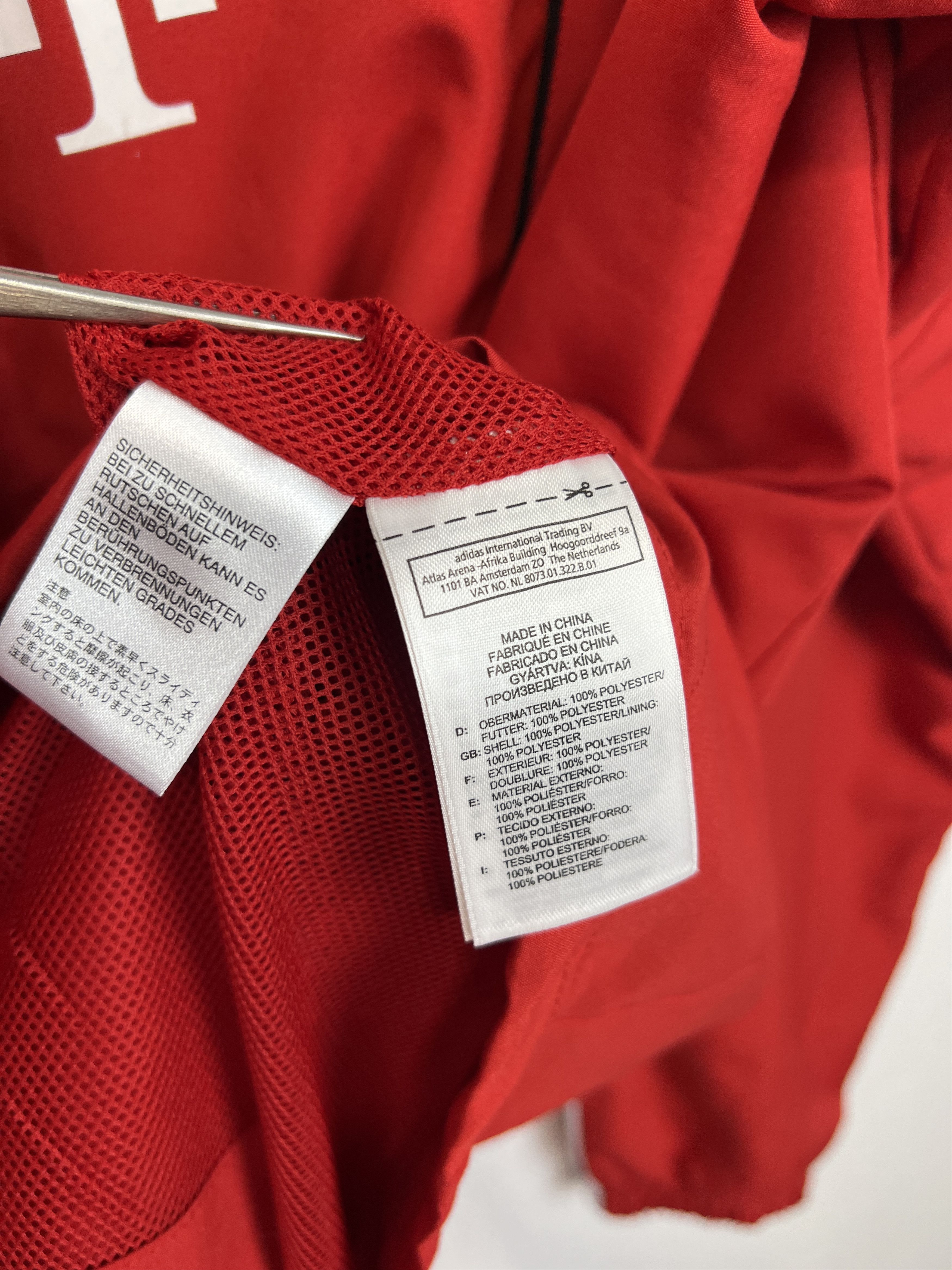 Adidas Vintage Bayern Munich Football Jacket Soccer Track Top Zip Size US M / EU 48-50 / 2 - 9 Thumbnail
