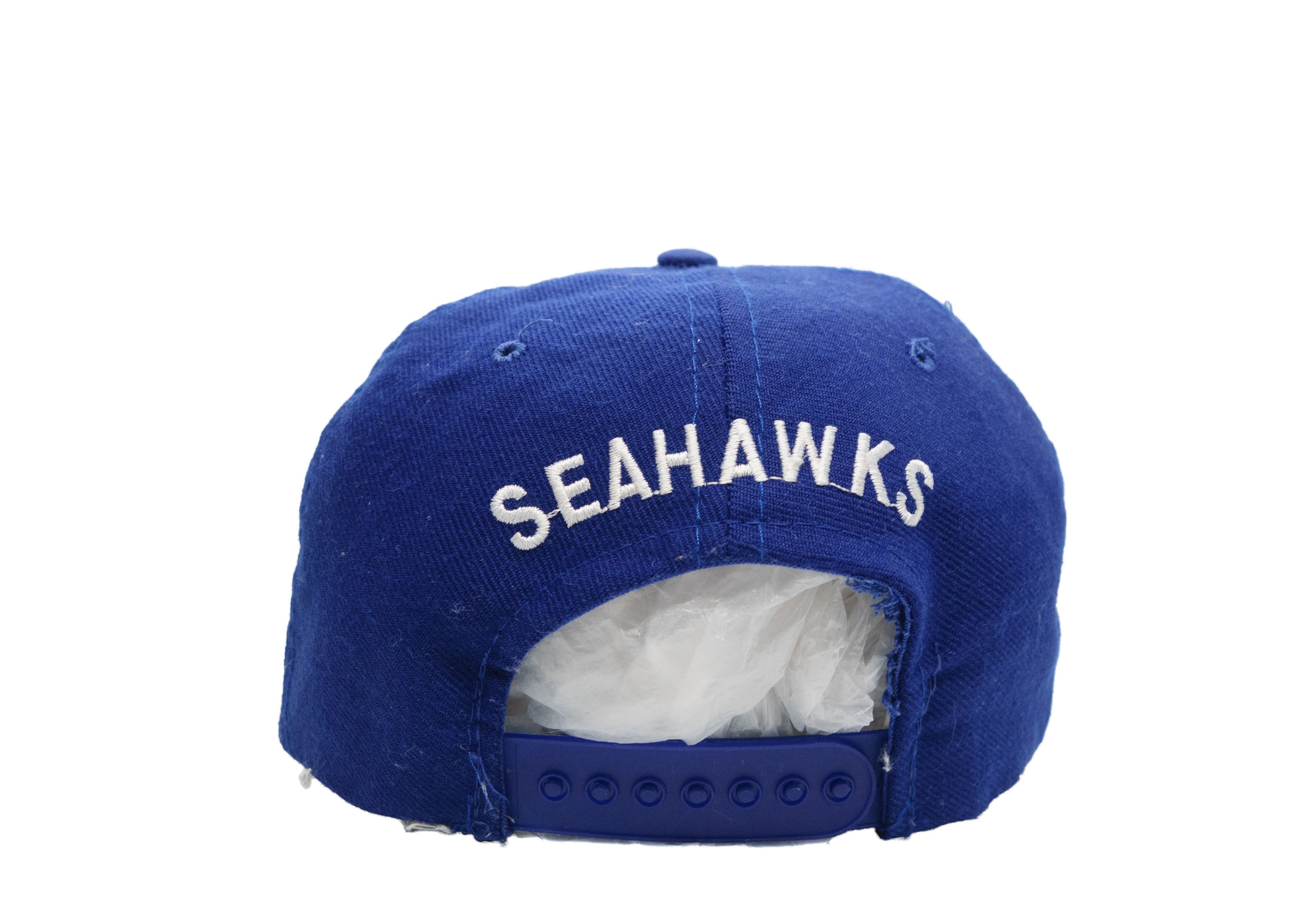NFL 80s New Era Seattle Seahawks Pro Model Wool Blend Cap 90s Size ONE SIZE - 4 Thumbnail