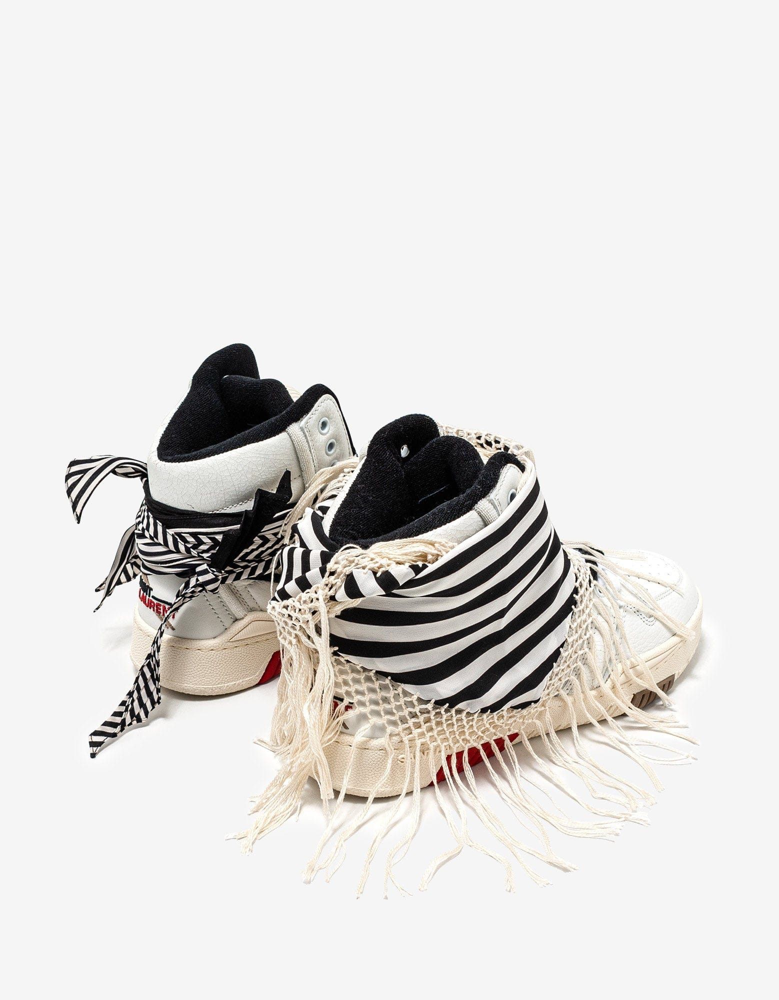 Saint Laurent Paris Saint Laurent Smith Bandana High Top Trainers Size US 7 / EU 40 - 5 Thumbnail