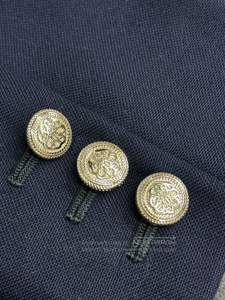 Alexander McQueen Alexander Mcqueen Blue studded suit jacket Size S / US 4 / IT 40 - 4 Thumbnail