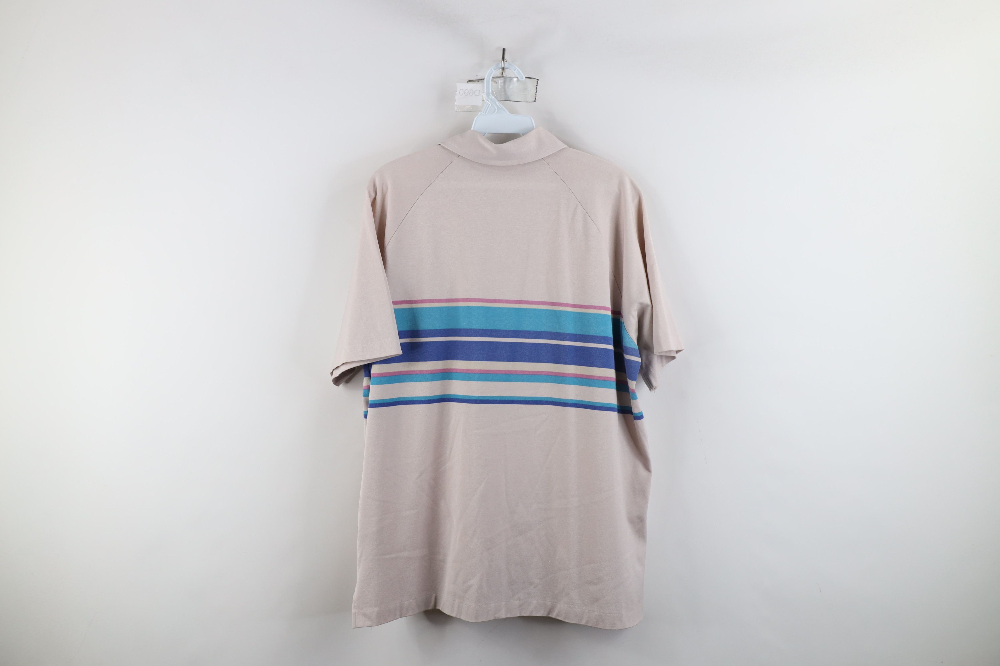 Vintage Vintage 70s Streetwear Bock Knit Collared Golf Polo Shirt Size US XL / EU 56 / 4 - 12 Thumbnail