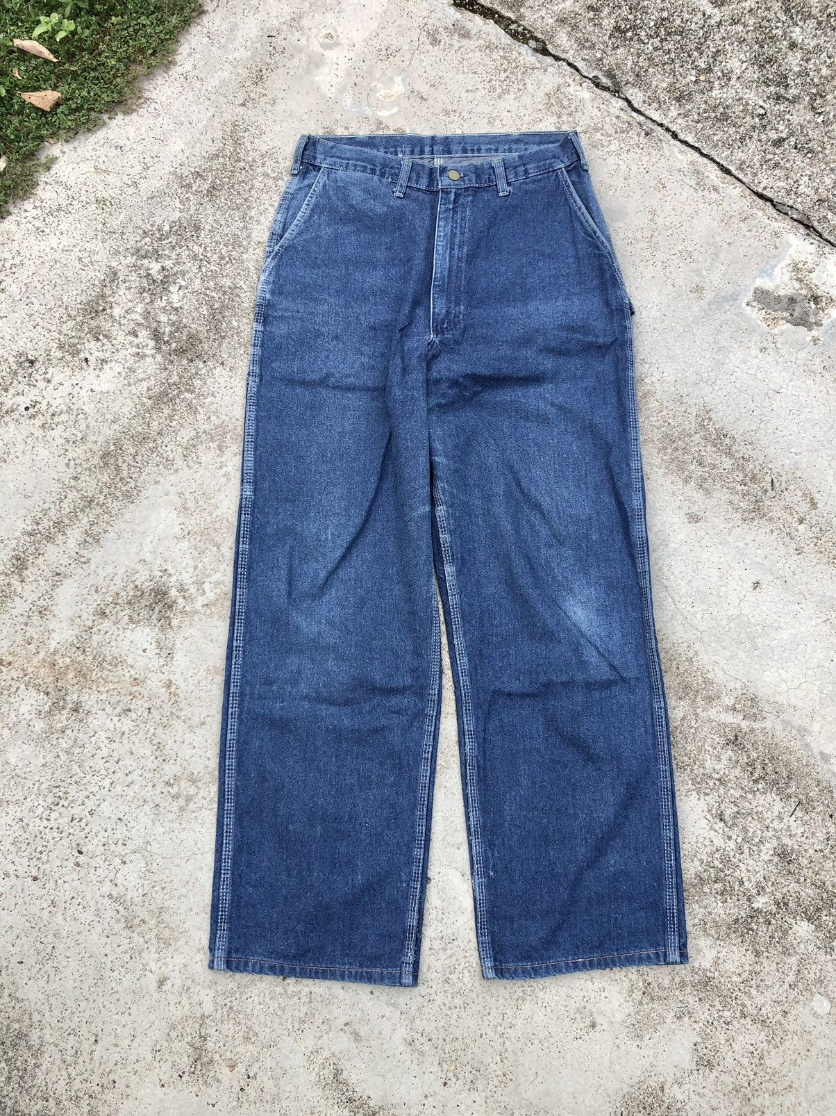 Oshkosh BAGGY WIDE LEG VINTAGE OSHKOSH CARPENTER DENIM Size US 30 / EU 46 - 2 Thumbnail