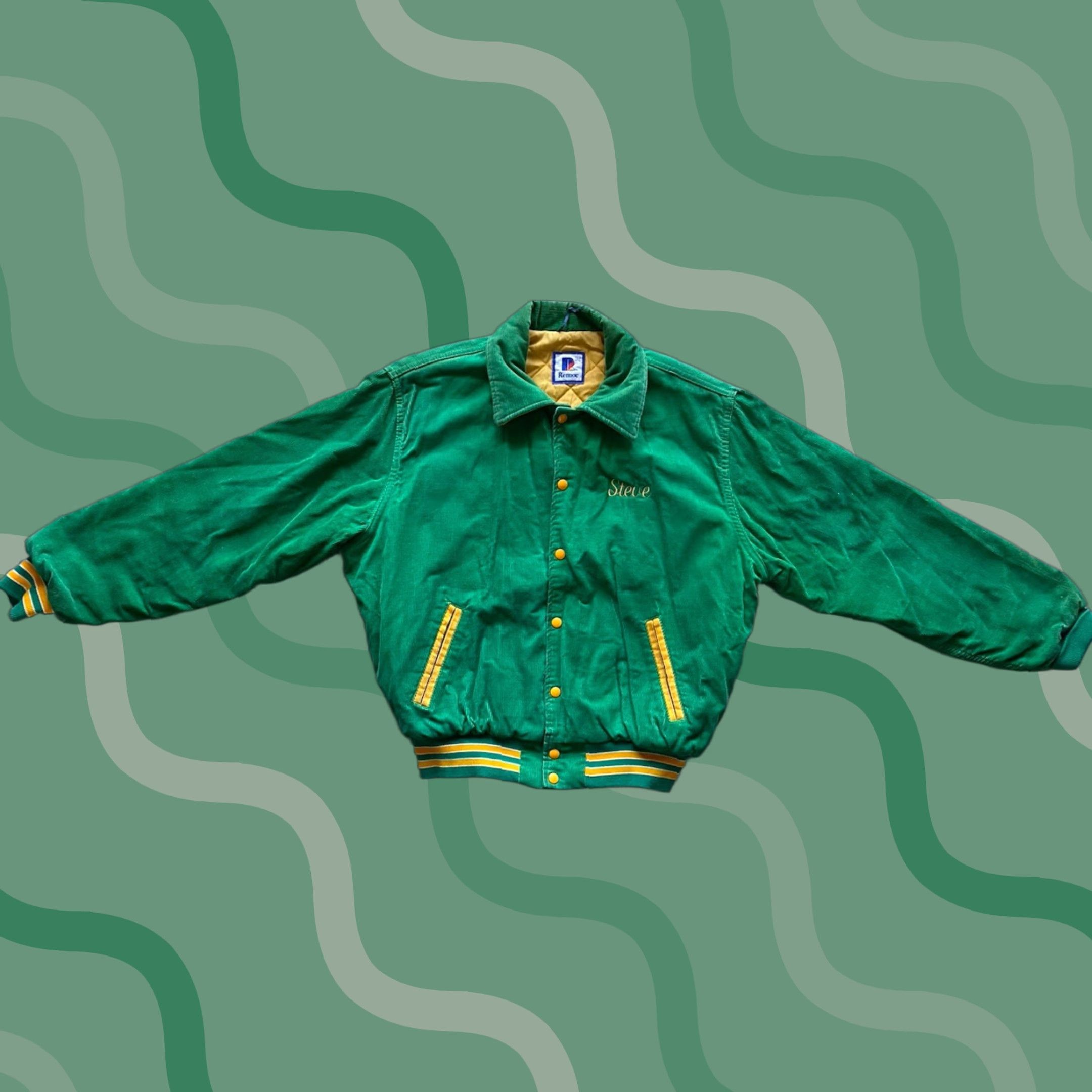 Vintage VINTAGE Rennoc Corduroy Jacket Coat Green Men’s Large L Regular Embroidered Coat Vintage Rennoc Green Corduroy Embroidered Men’s Large LV? Size US L / EU 52-54 / 3 - 1 Thumbnail