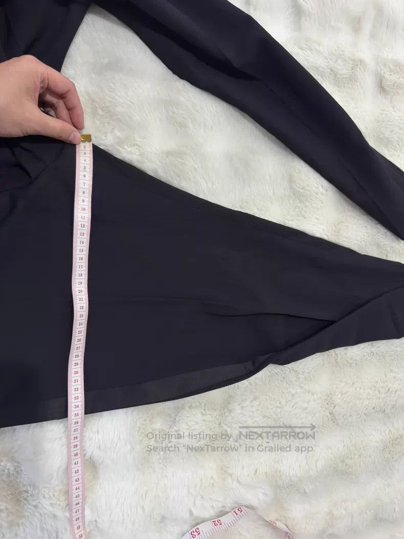 Saint Laurent Paris Saint Laurent Paris Dark Pattern Men's Smoking Trousers Size US 36 / EU 52 - 8 Thumbnail