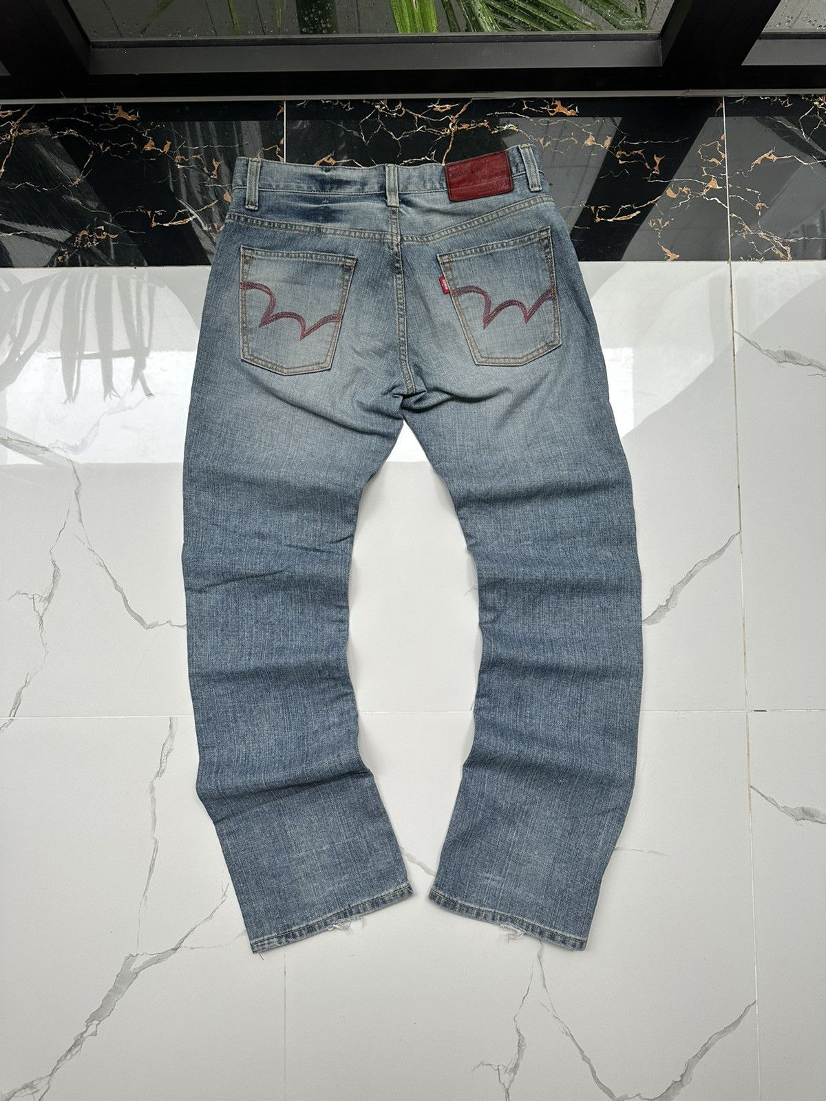 Edwin × Japanese Brand × Vintage EDWIN VINTAGE Y2K STREETWEAR JAPAN JEANS Size US 31 - 3 Thumbnail