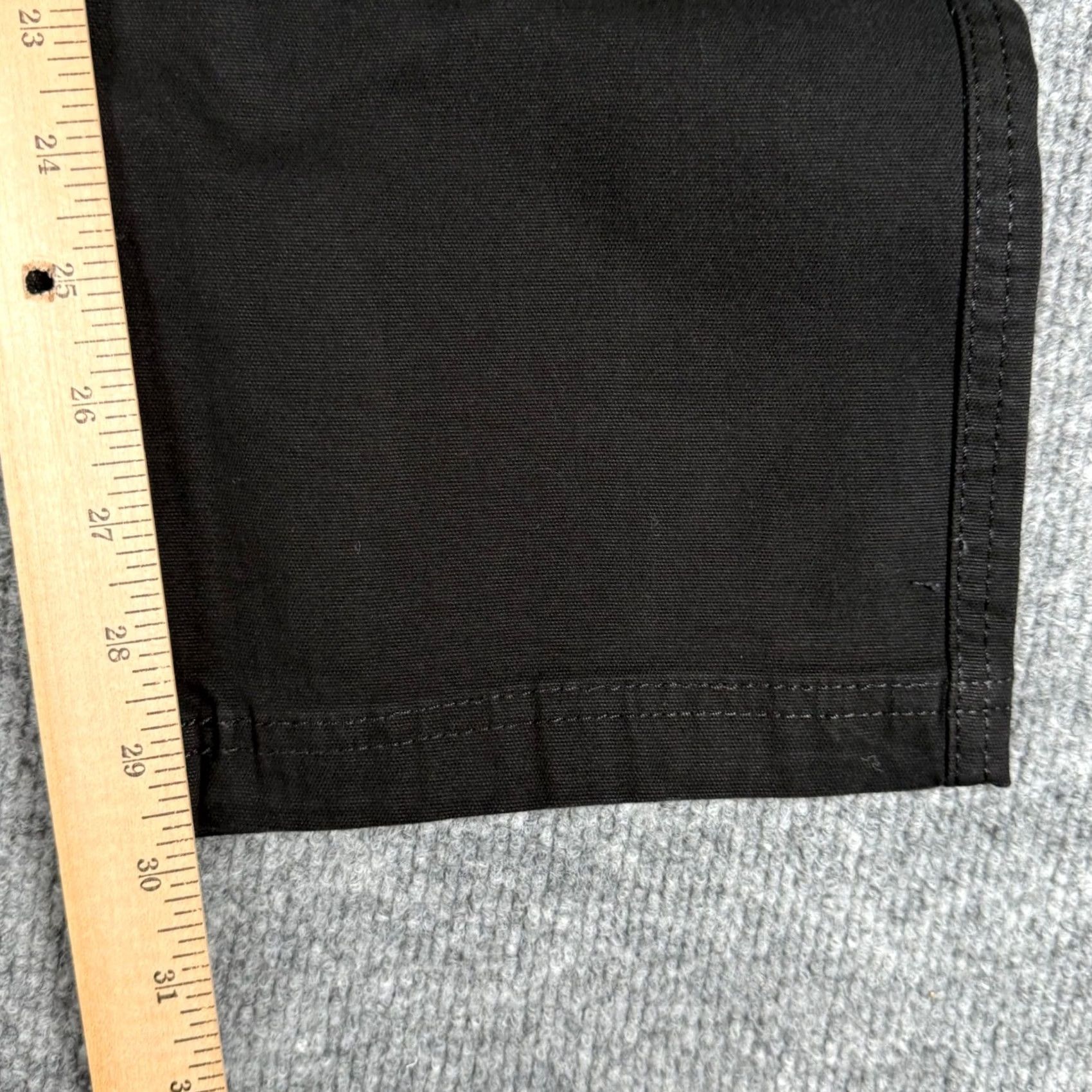 Eddie Bauer Eddie Bauer Canvas Utility Pants Black 32x29 Regular Mens Chino Stretch Workwear Canvas Pants Size US 32 / EU 48 - 6 Thumbnail