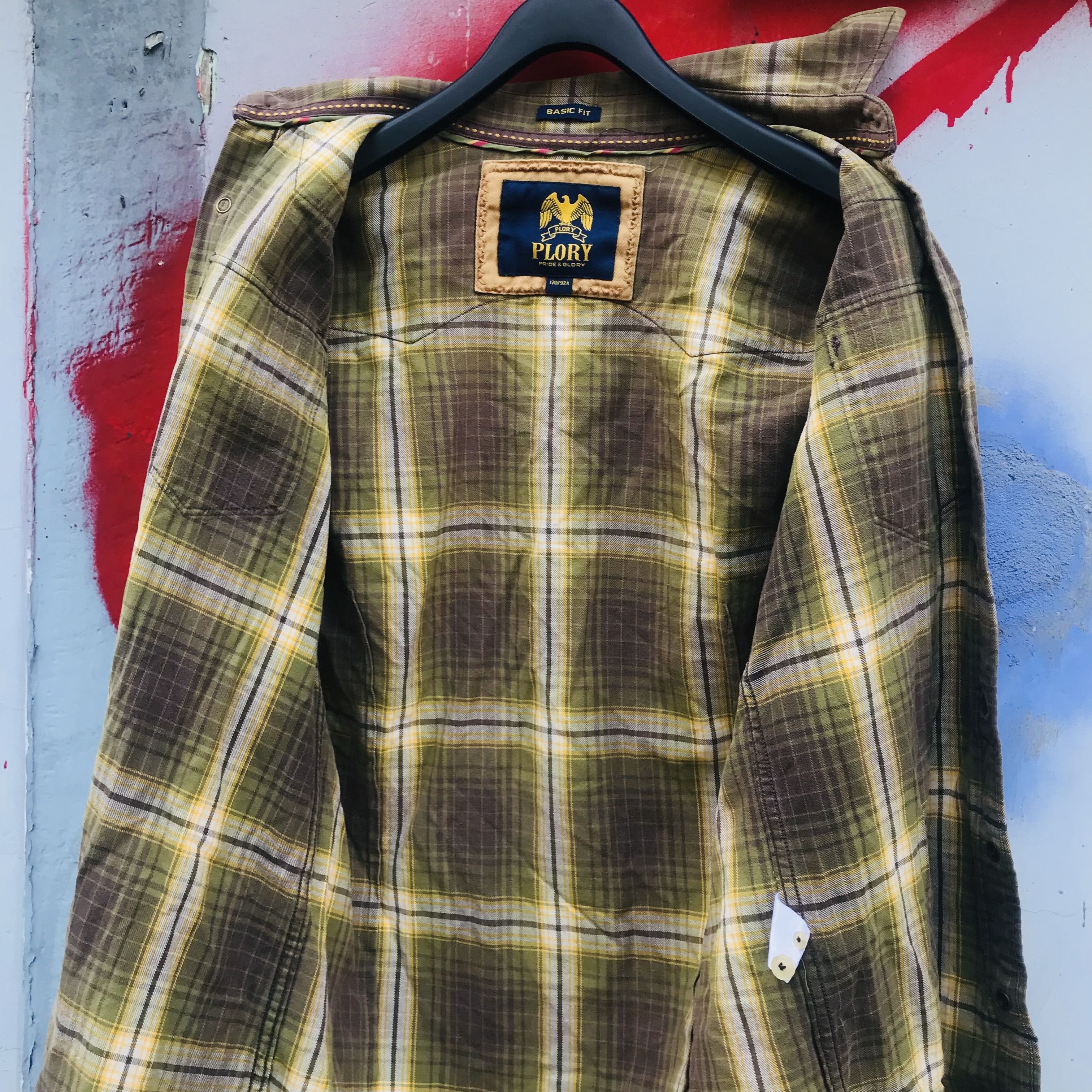 Vintage Vintage Plory Coastal Flannel Shirt Size US S / EU 44-46 / 1 - 6 Thumbnail