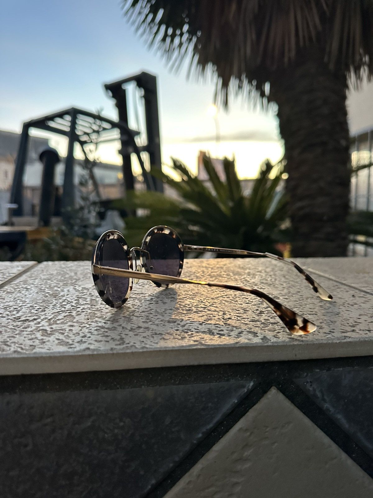 Prada Prada Sunglasses SPR 501 UAO-6o2 Size ONE SIZE - 3 Thumbnail