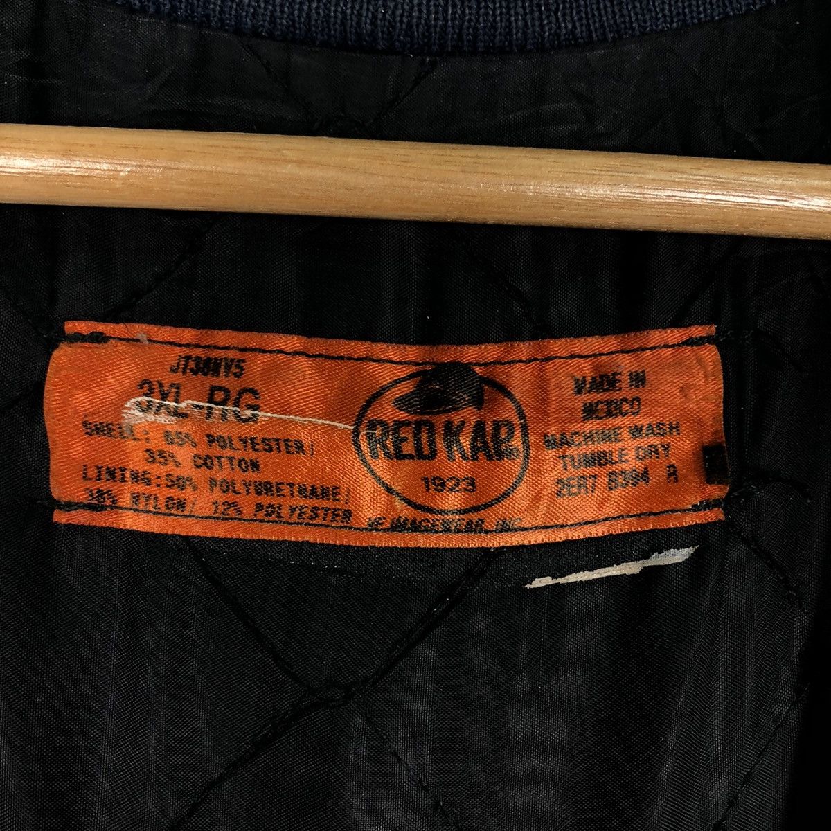 Vintage 🔥Big Size Vintage Bomber Jacket Redkap USA Size US XXL / EU 58 / 5 - 16 Thumbnail