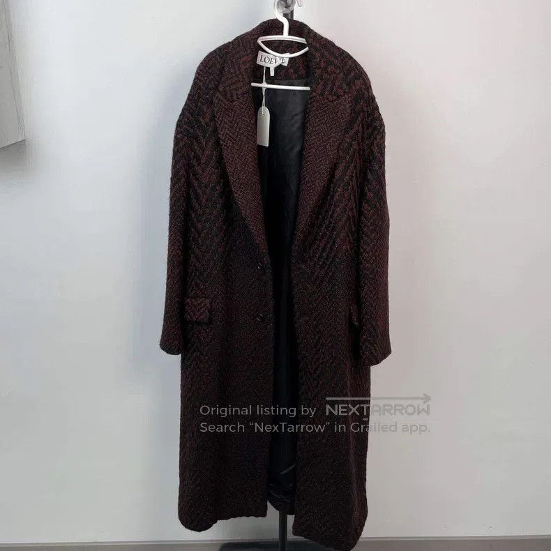 Loewe Loewe Brown Overcoat Size US M / EU 48-50 / 2 - 1 Thumbnail
