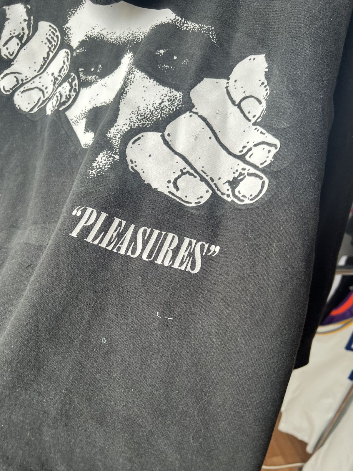 Pleasures Pleasures by Independent “Watching You” Trashed Faded Hoodie Size US M / EU 48-50 / 2 - 16 Thumbnail