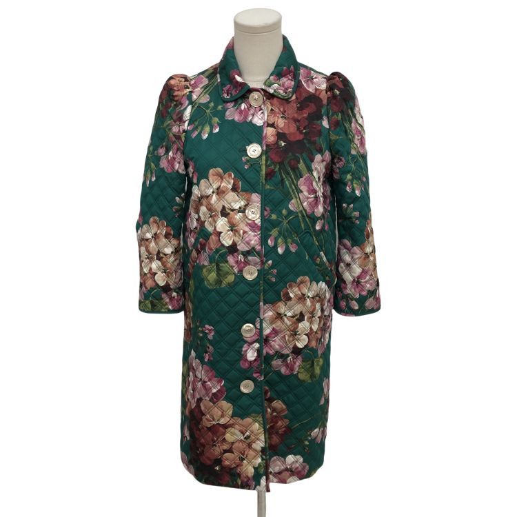 Gucci Gucci Floral Quilted Coat Size 38 Size XS / US 0-2 / IT 36-38 - 1 Thumbnail