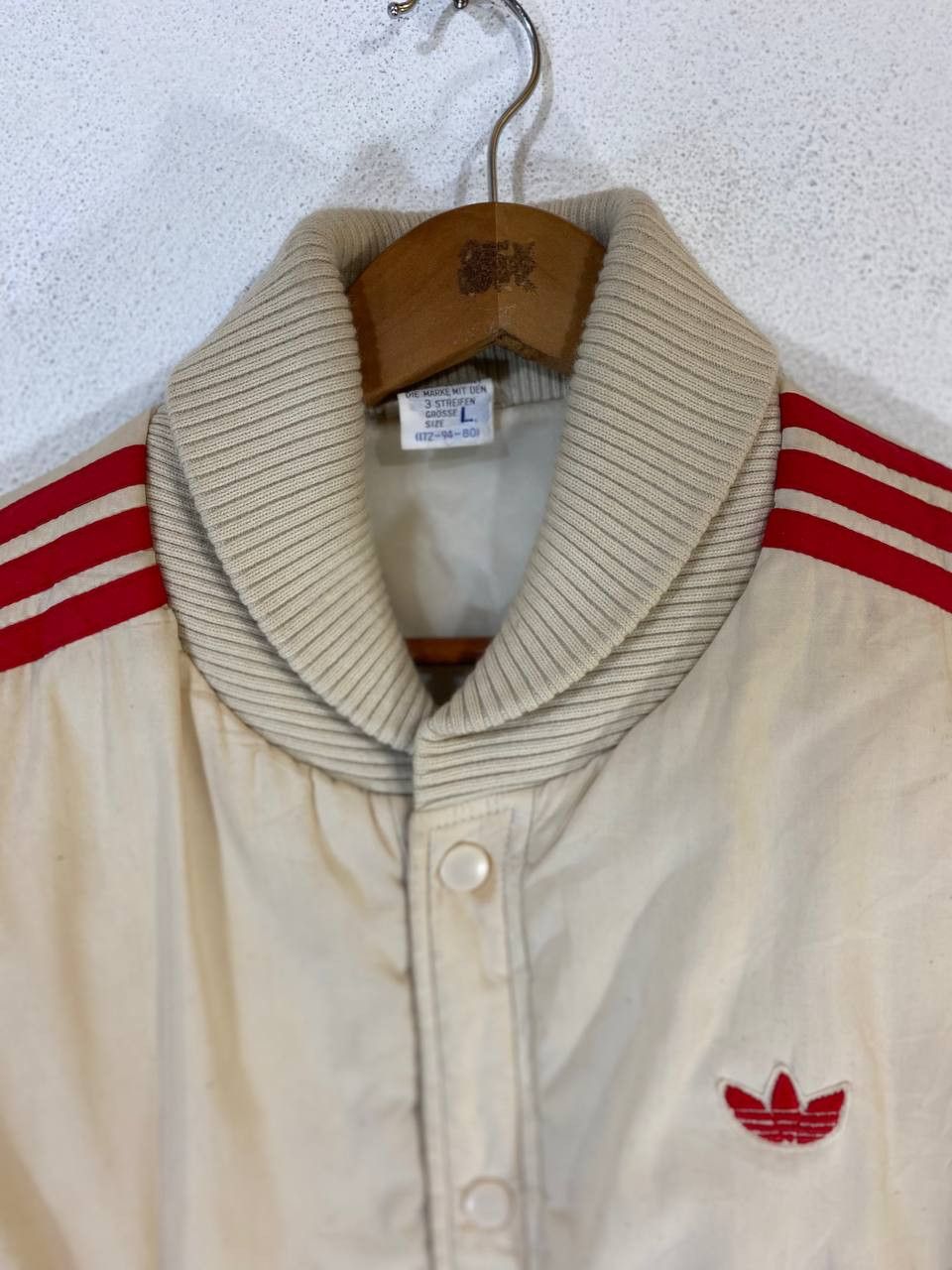 Adidas vintage adidas trefoil puffer jacket pull in sleeves Size US L / EU 52-54 / 3 - 8 Thumbnail