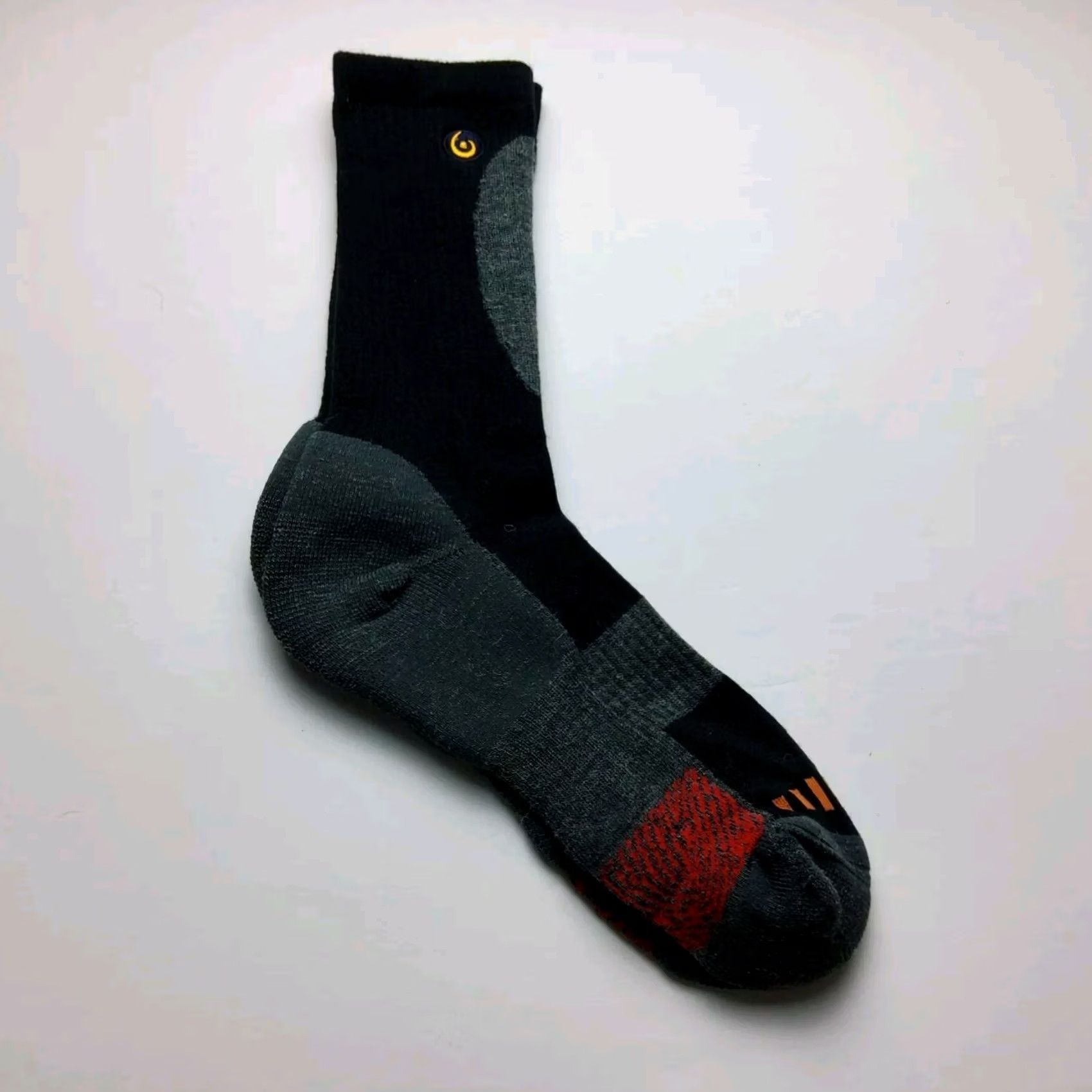 Vintage Voxx Life Wool Blend Boot Crew Socks Black Size L (Mens 9.5-12.5) Outdoor Size ONE SIZE - 3 Thumbnail