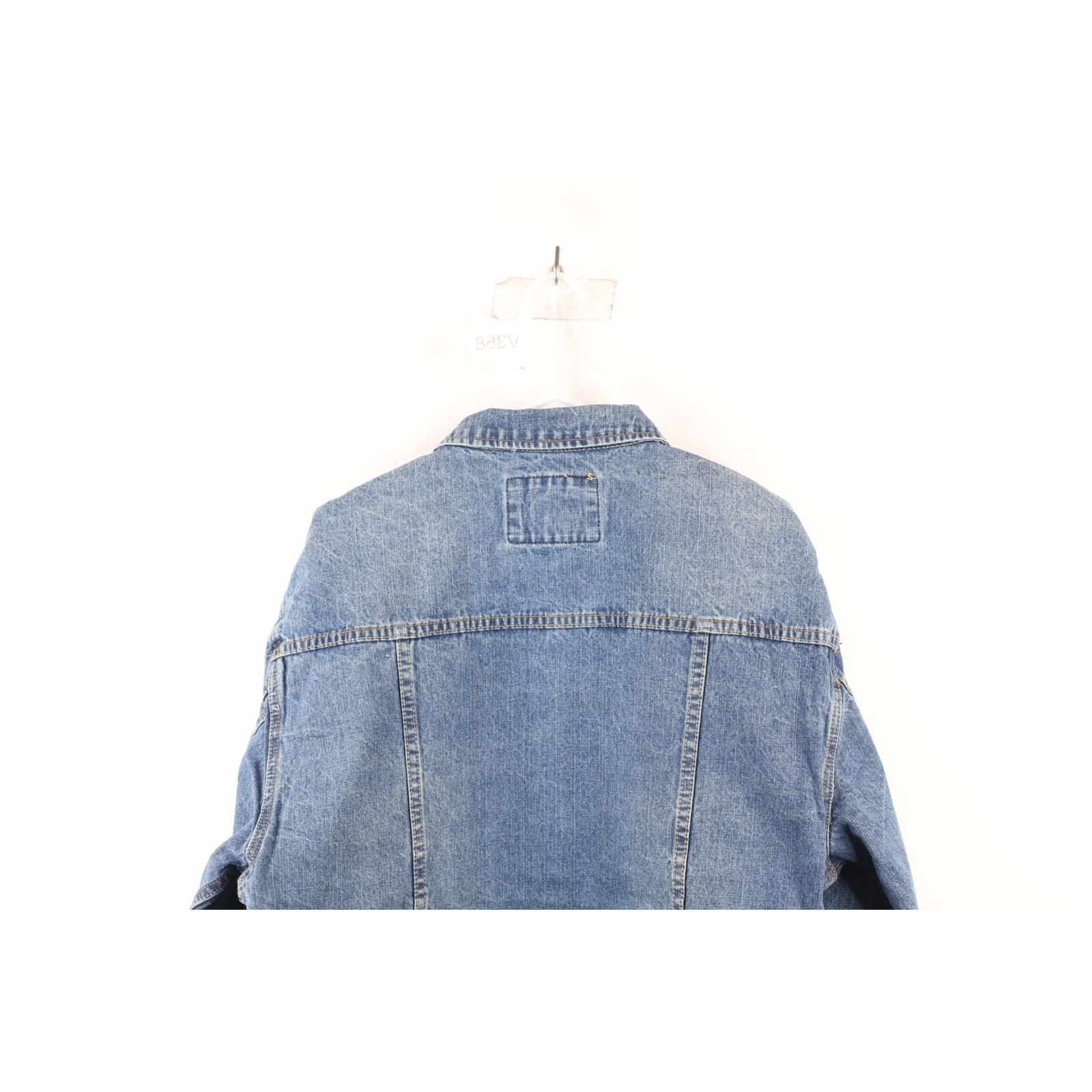 Marithe + Francois Girbaud NOS Vintage 90s Marithe Francois Girbaud Denim Jean Jacket Size US XL / EU 56 / 4 - 11 Thumbnail