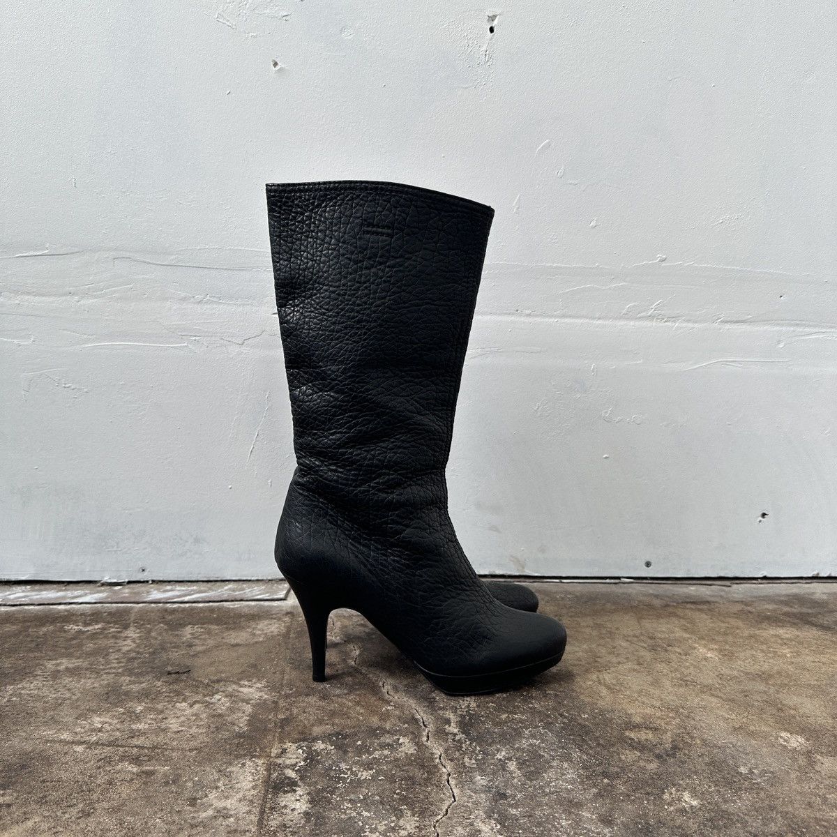 Miu Miu Miu Miu Platform Heels Boots Size US 7.5 / IT 37.5 - 2 Thumbnail