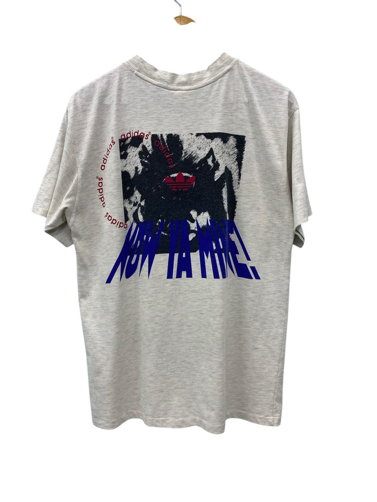 Adidas Vintage 80s adidas tee Size US L / EU 52-54 / 3 - 2 Thumbnail