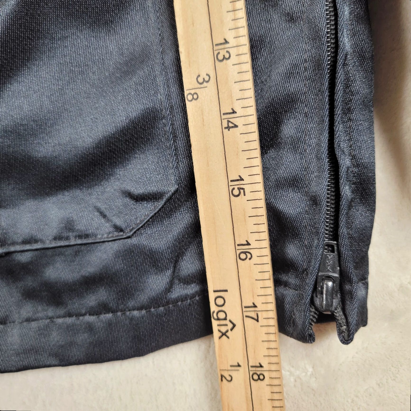 Vintage VINTAGE Blauer Mfg Co Coat Mens 44R Black Nylon Weather Resistant Zip Front 80s Workwear Coat Size US S / EU 44-46 / 1 - 6 Thumbnail
