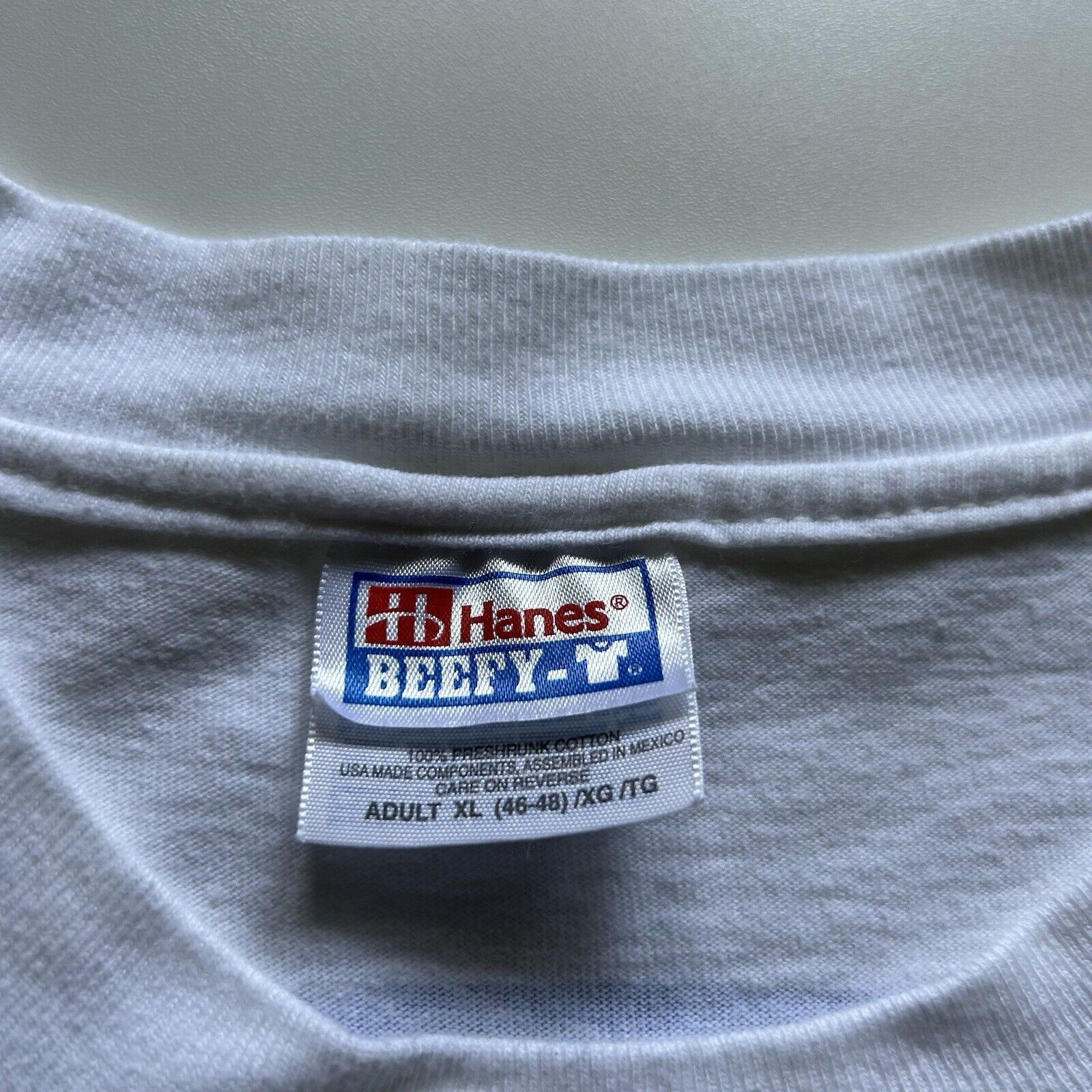Hanes Vintage 90s Dirt Track World Champs Car Racing T Shirt XL Size US XL / EU 56 / 4 - 7 Thumbnail