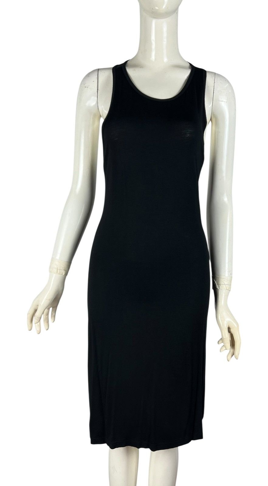 Fendi Vintage Fendi 2000s Black Racerback Midi Dress Size S / US 4 / IT 40 - 3 Thumbnail